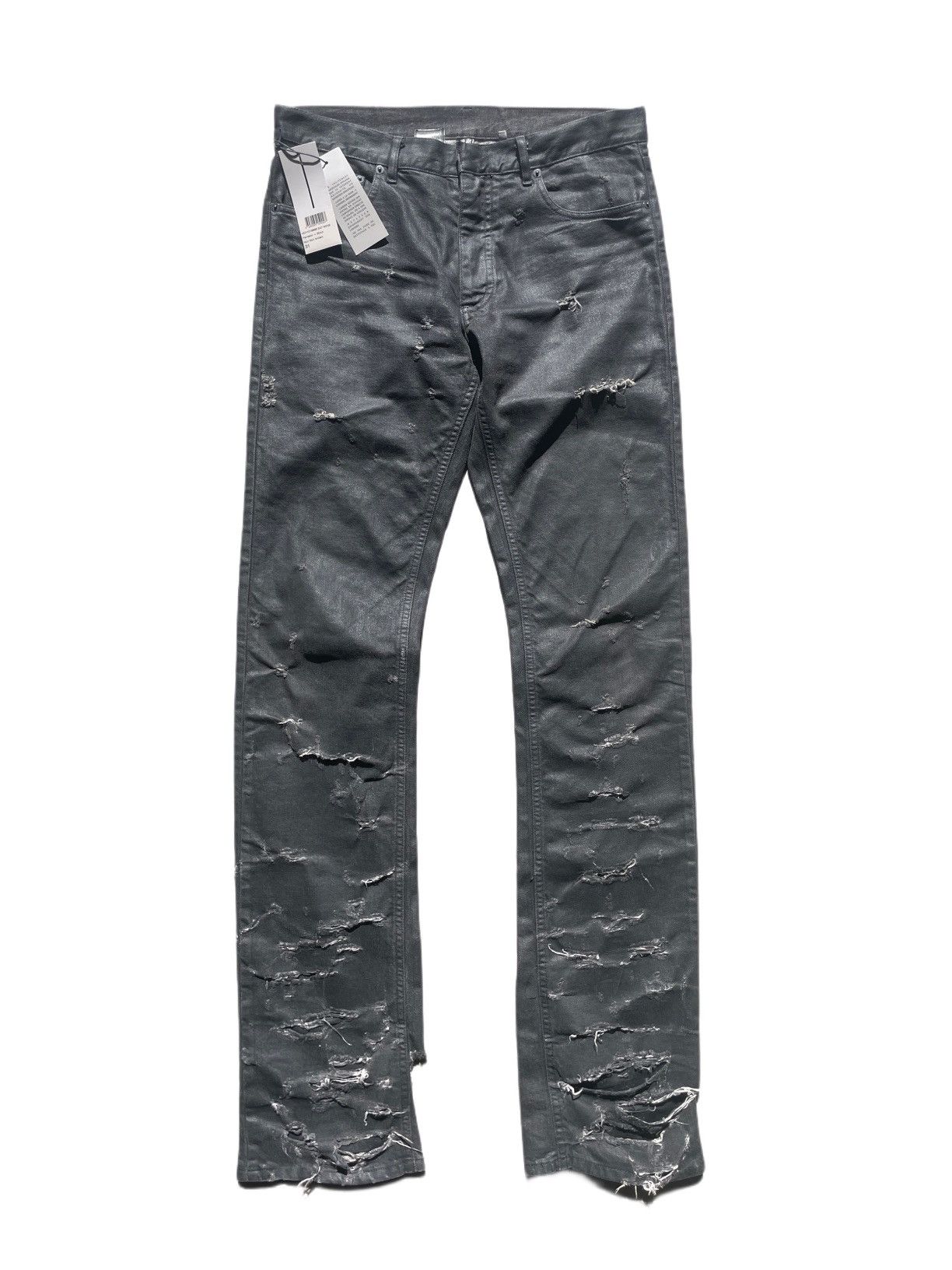Dior dior ss04 strip denim Size US 31 - 1 Thumbnail