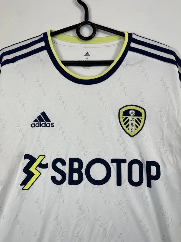 Adidas Leeds United 22 23 Home Soccer Jersey Adidas HC1062 Size M Size US M / EU 48-50 / 2 - 2 Thumbnail