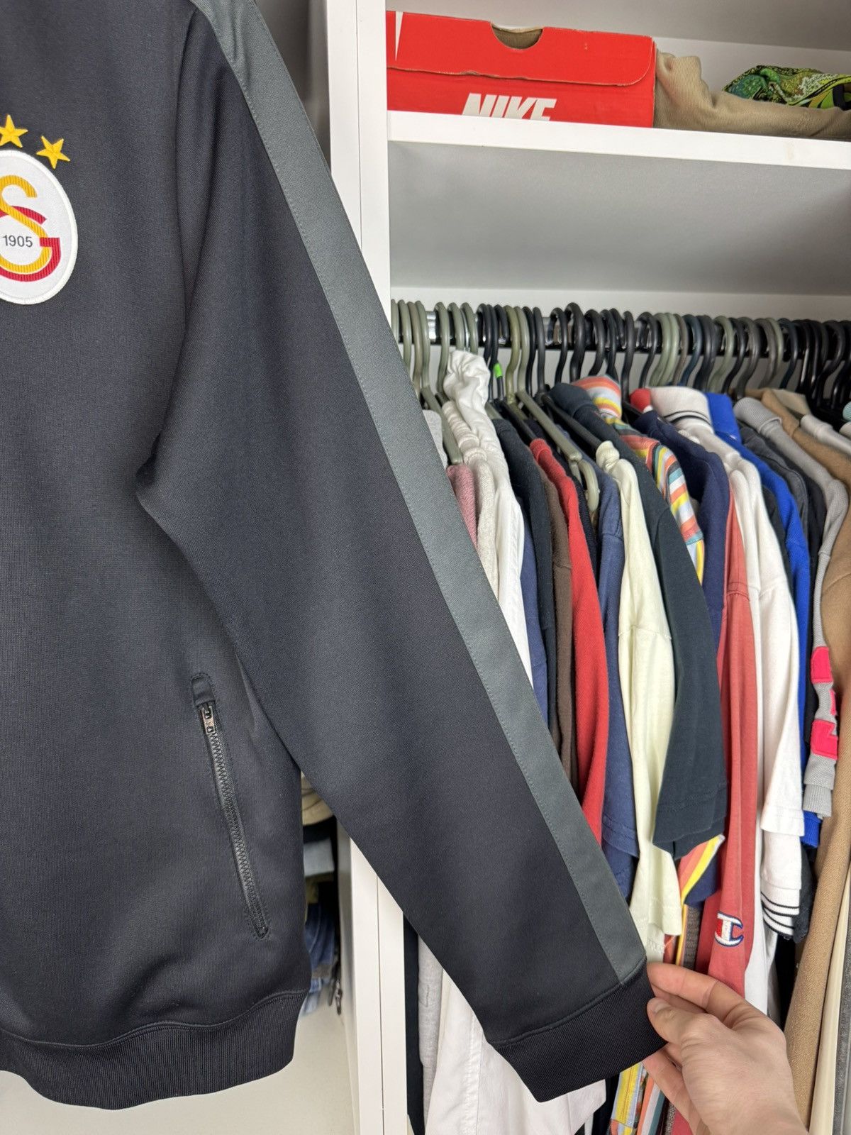 Nike 2014 Nike Galatasaray Track Jacket Size US L / EU 52-54 / 3 - 11 Thumbnail