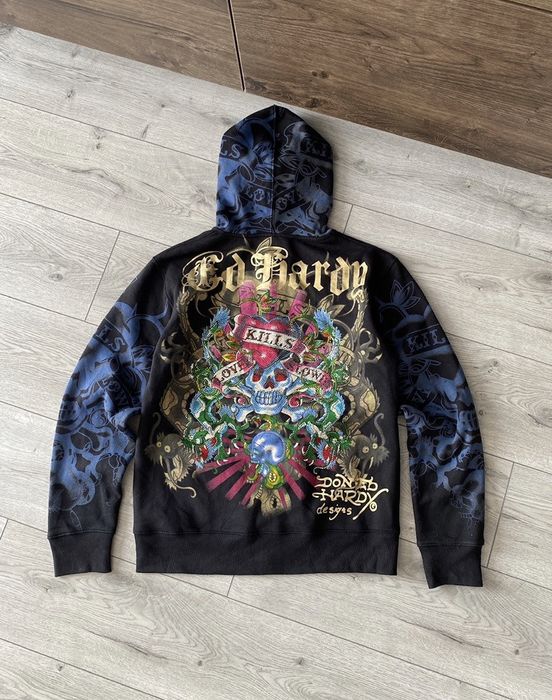 Ed hardy hotsell christian audigier hoodie