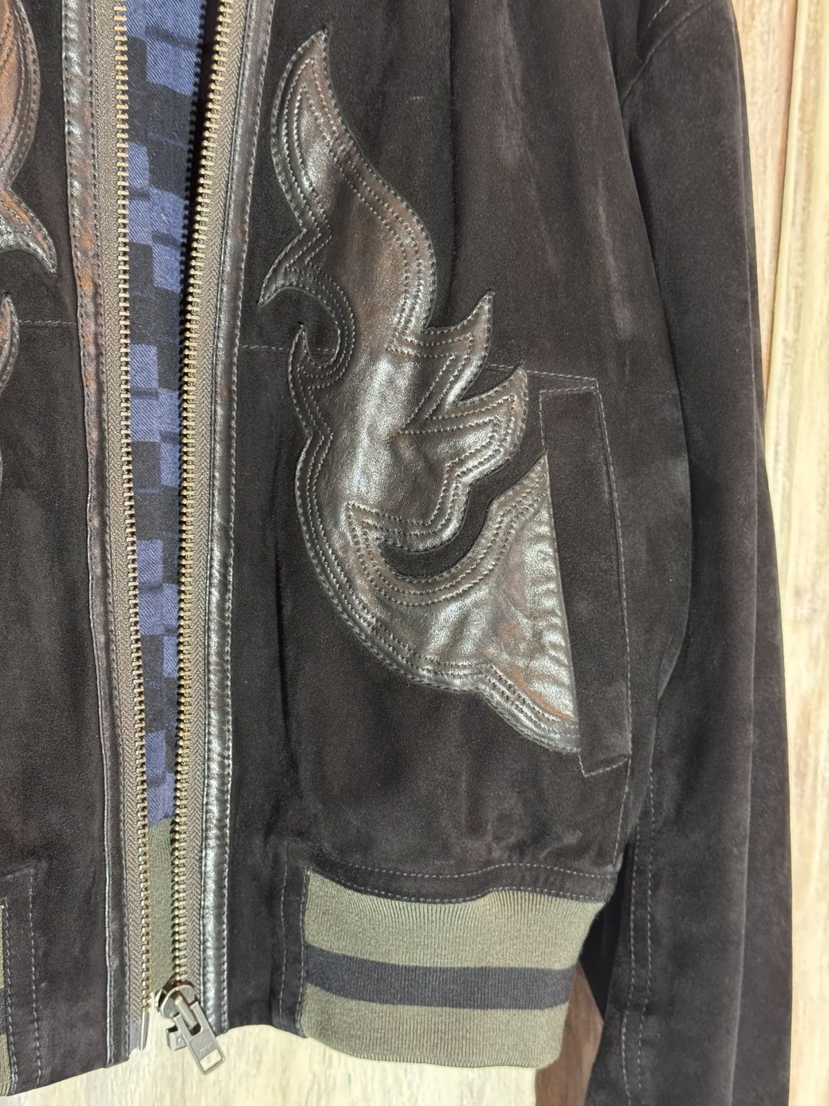 Haider Ackermann haider ackerman fw17 men leather patchs bomber jacket Size US S / EU 44-46 / 1 - 11 Thumbnail