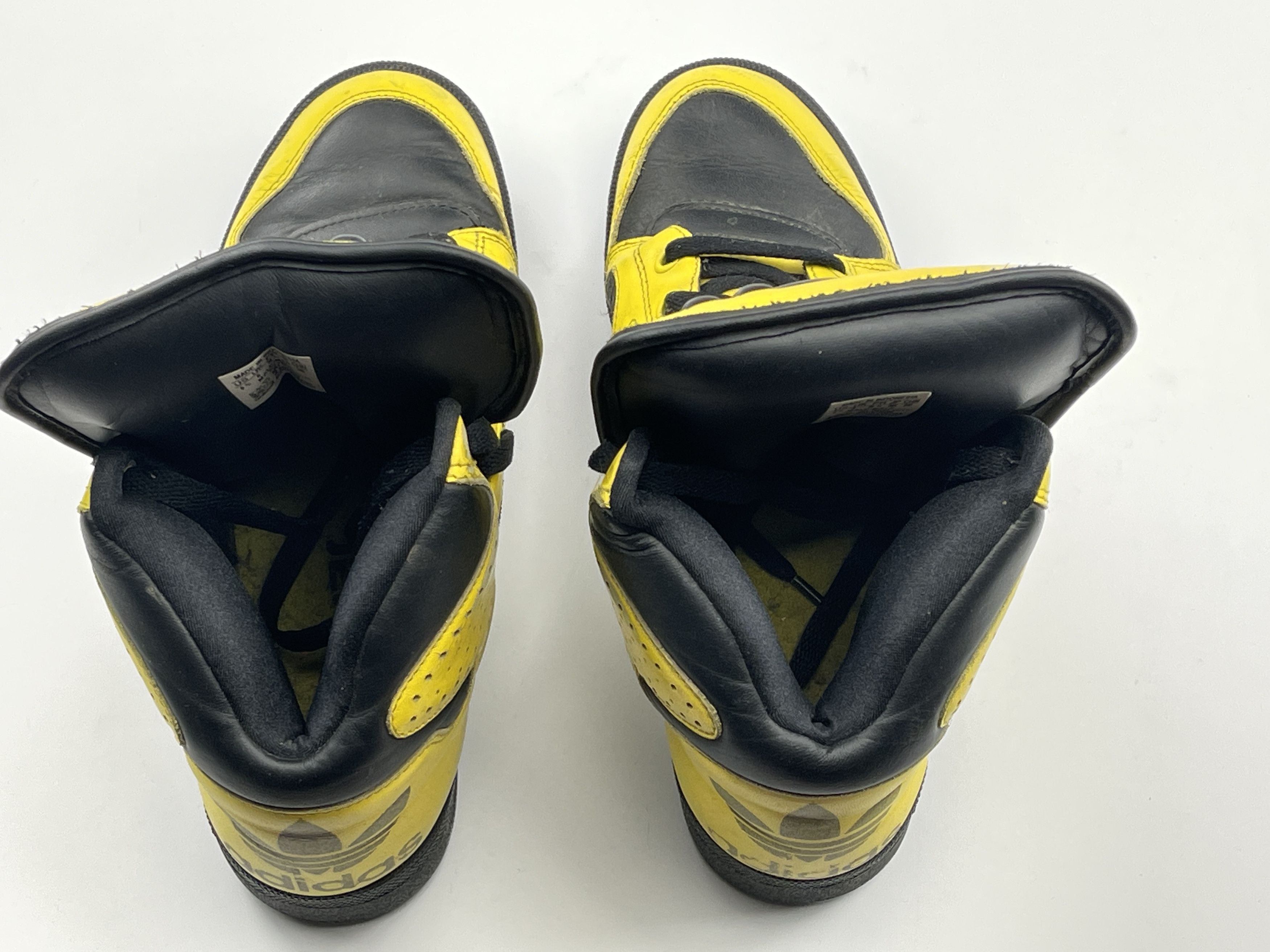 Adidas × Jeremy Scott Adidas sneakers Jeremy Scott Instinct Top shoes ObyO V24530 Size US 6.5 / EU 39-40 - 13 Thumbnail