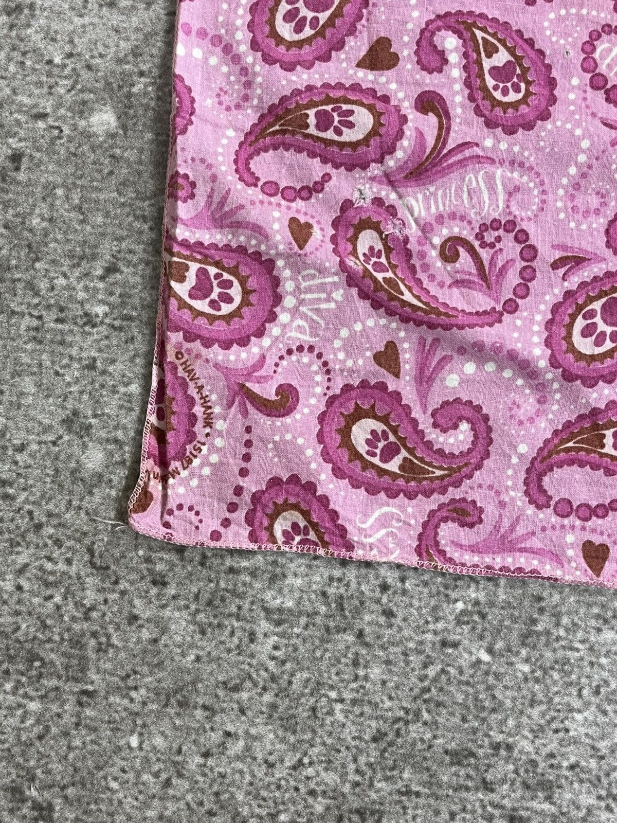 Vintage Vintage Paisley Handkerchief / Bandana / Neckerchief Size ONE SIZE - 5 Thumbnail