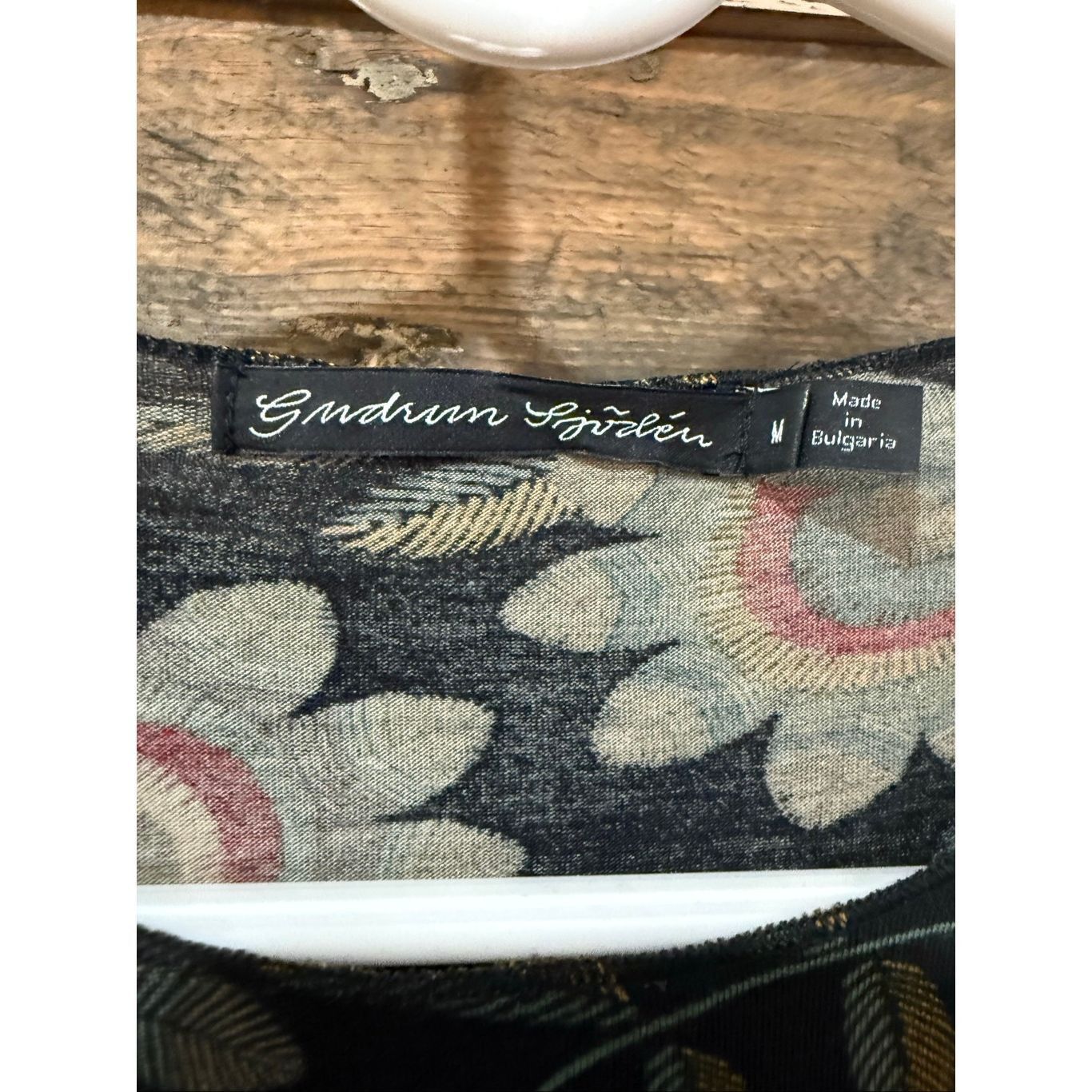 Guru Gudrun Sjödén long-sleeve top boho lagenlook size Medium Size M / US 6-8 / IT 42-44 - 3 Thumbnail