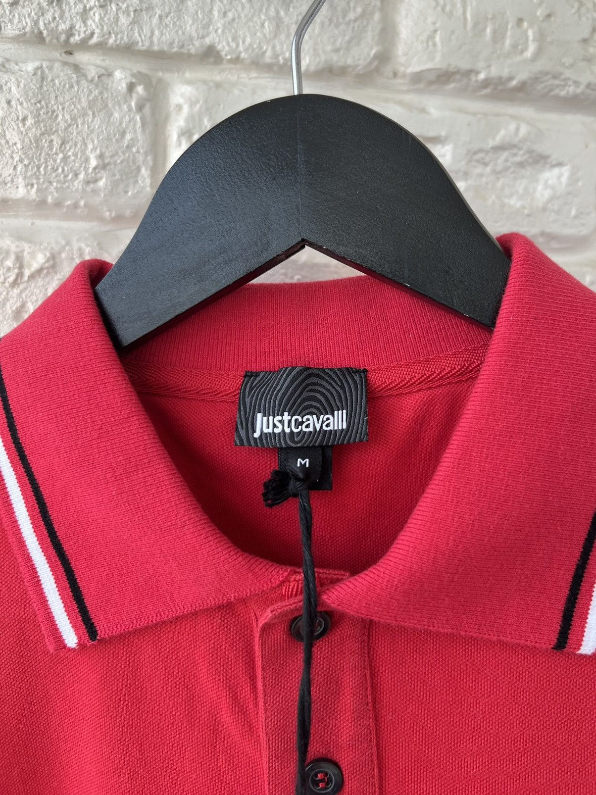 Just Cavalli Just Cavalli Red Logo Polo Shirt M Size US M / EU 48-50 / 2 - 6 Thumbnail