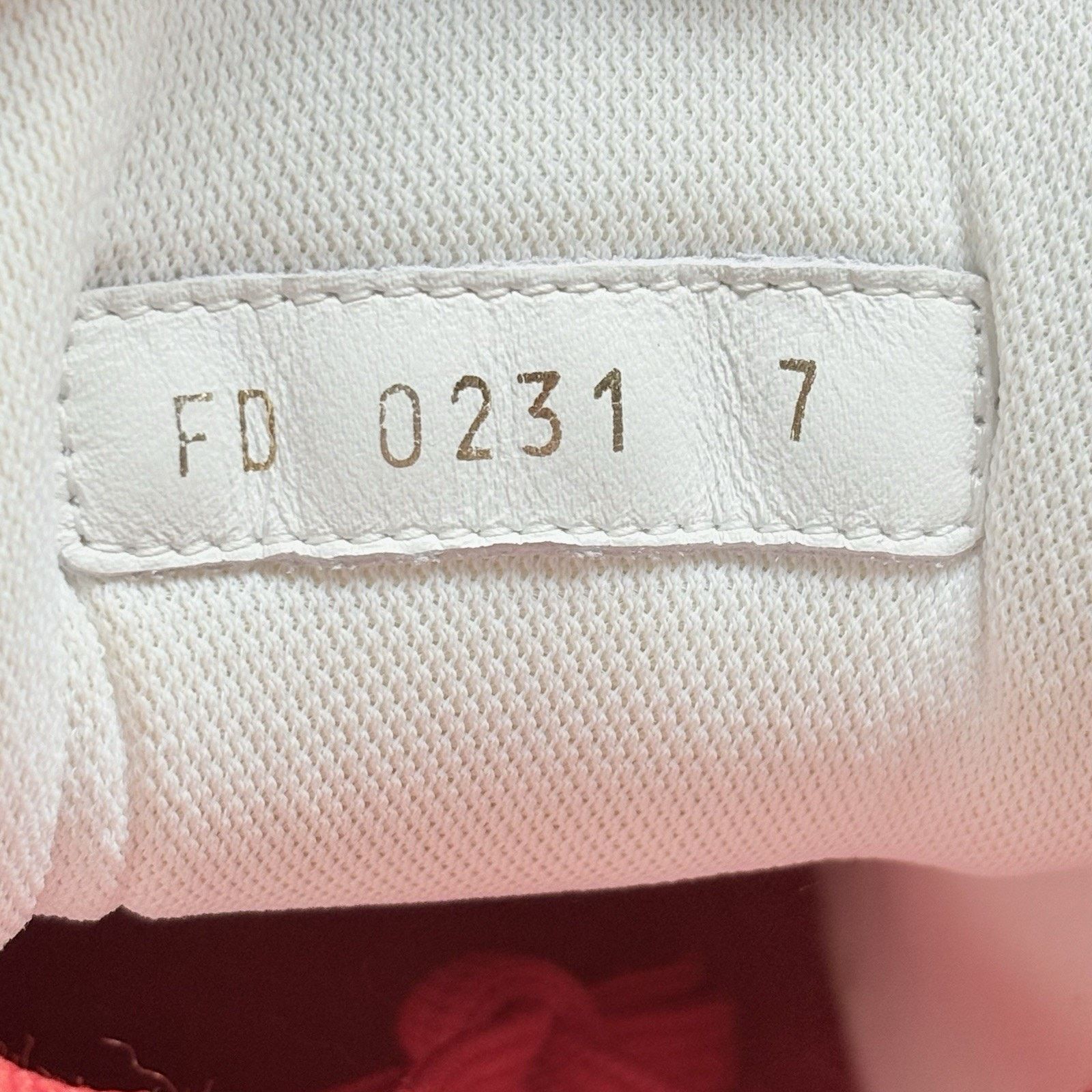 Louis Vuitton (8-8.5 US) Louis Vuitton Trainer ' Red White '| SUPER CLEAN! Size US 8 / EU 41 - 14 Thumbnail