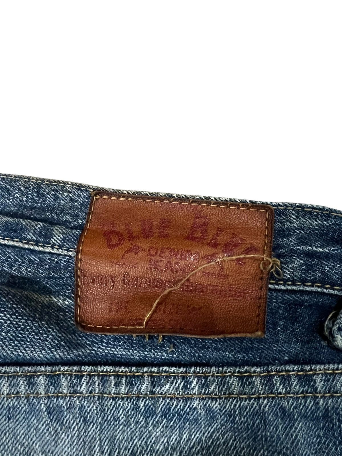Blue Blue Japan Blue Blue Japan Distress Selvedge Jean Size US 32 / EU 48 - 19 Thumbnail