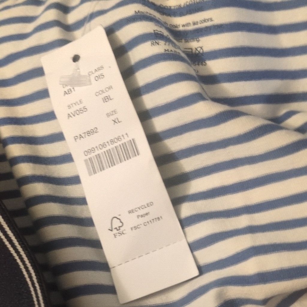 J.Crew J. Crew blue white striped boxer briefs size XL Size 30 - 2 Thumbnail