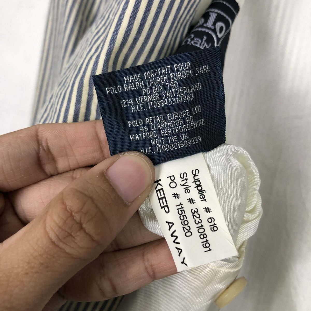 Polo Ralph Lauren 🔥VINTAGE HICKORY CHORE WORKER JACKET POLO RALPH LAUREN Size US S / EU 44-46 / 1 - 24 Thumbnail