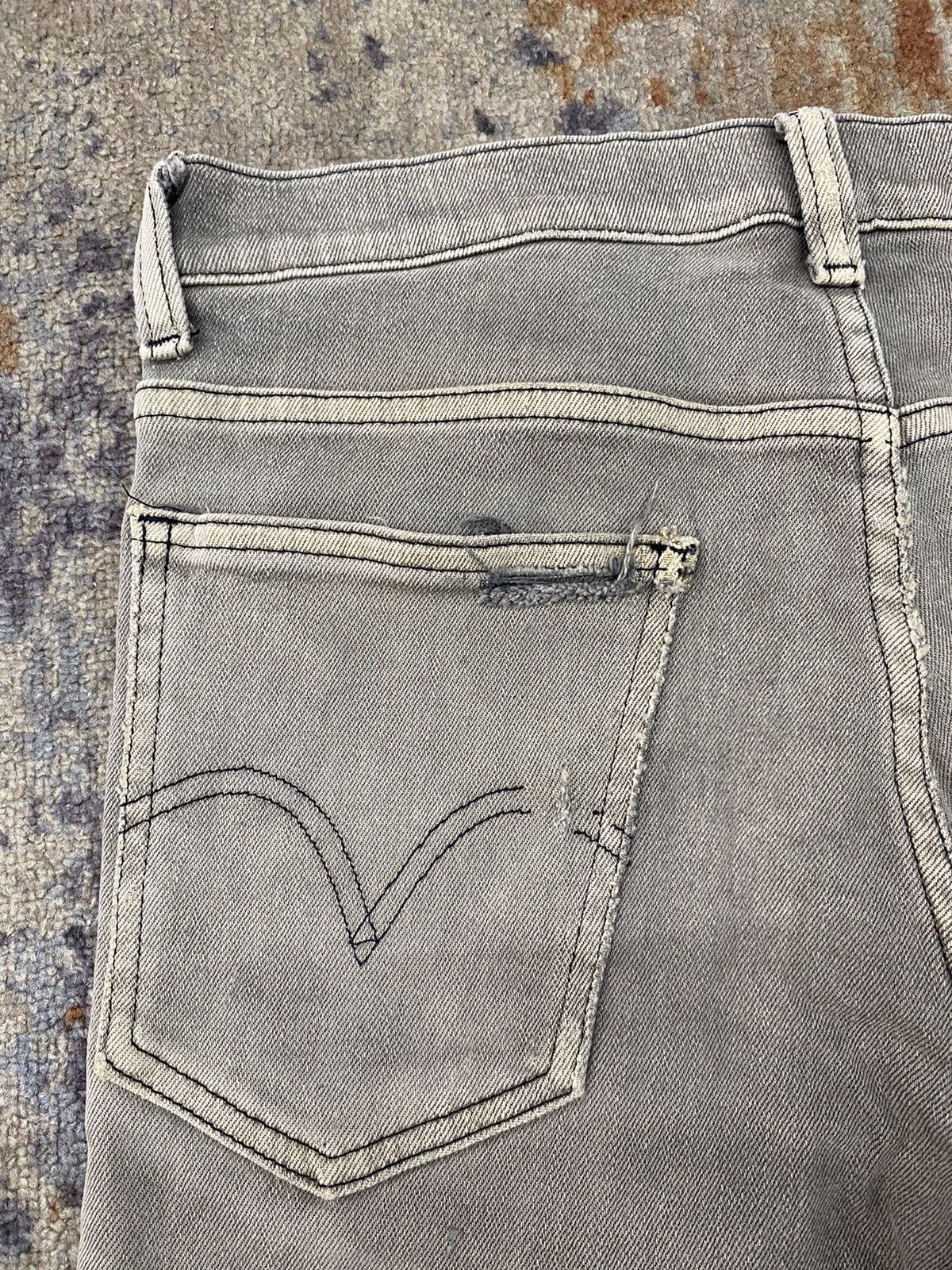Japanese Brand × Levi's × N.Hoolywood n hoolywood x levis flare jeans black faded unsound style Size US 29 - 9 Thumbnail