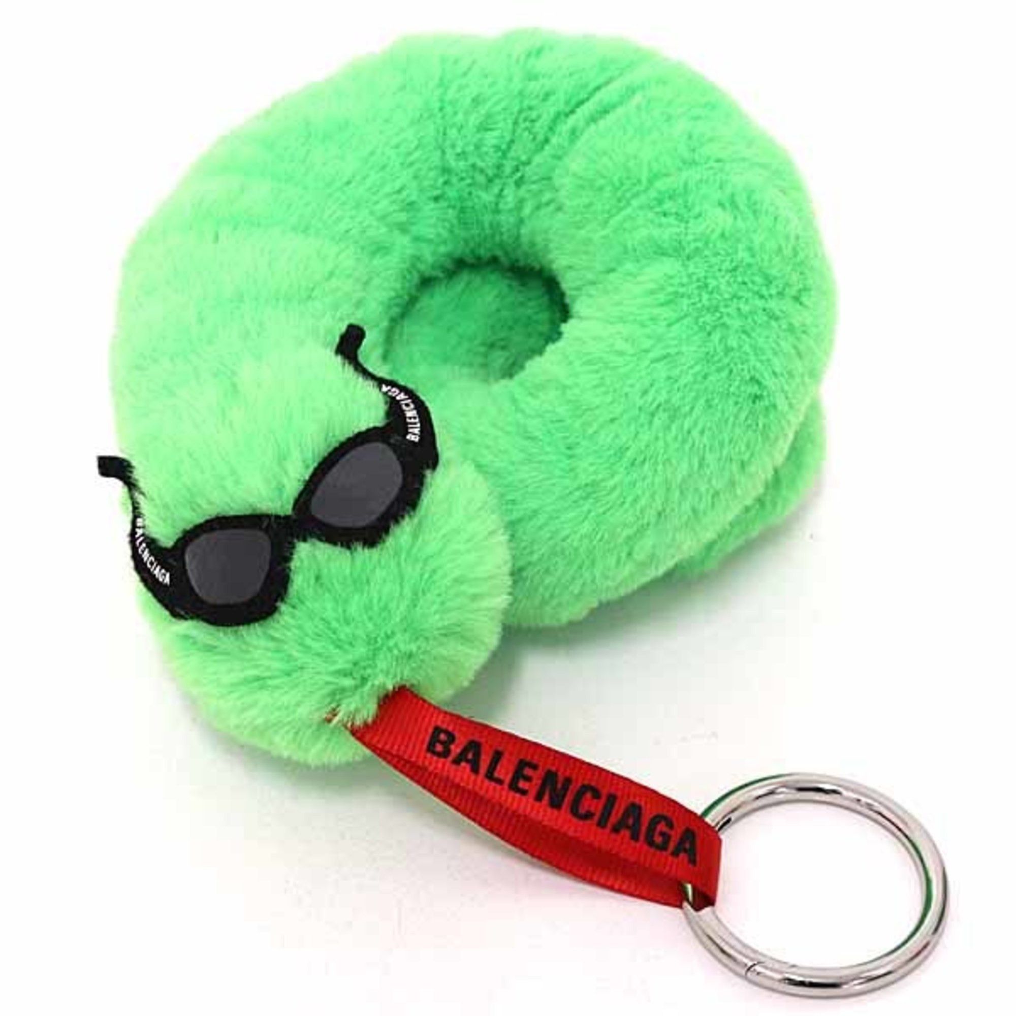 Balenciaga Balenciaga Snake Keyring Keychain Bag Charm Green Size ONE SIZE - 1 Thumbnail