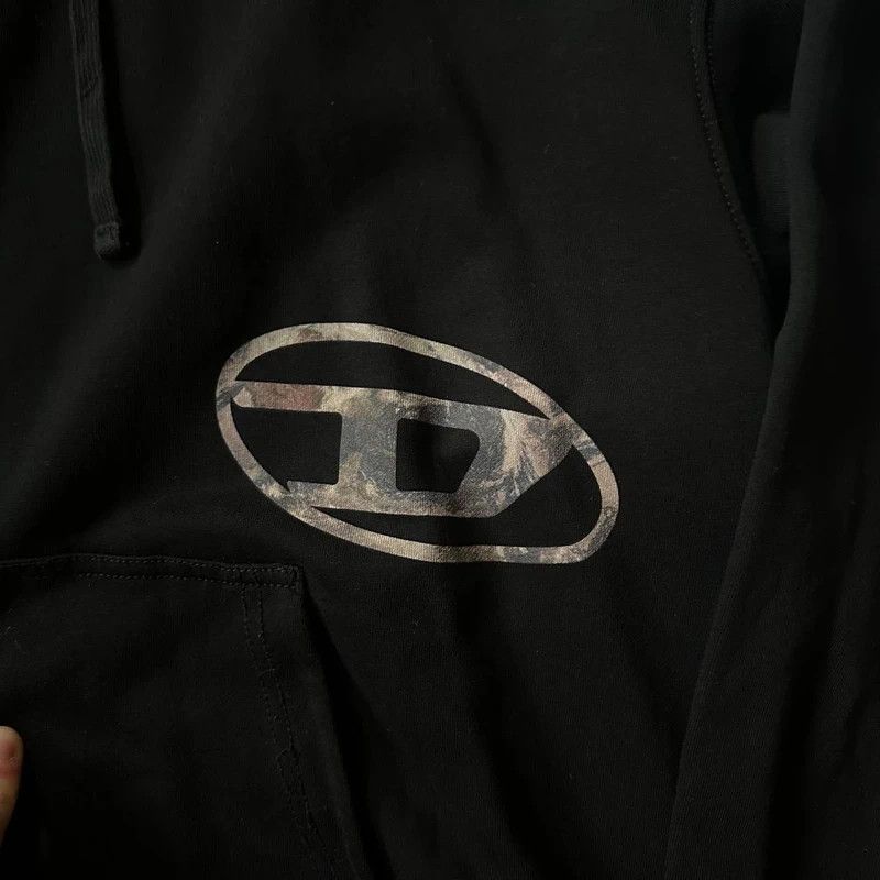 Diesel Diesel Oval D Logo Hoodie Size US XL / EU 56 / 4 - 2 Thumbnail