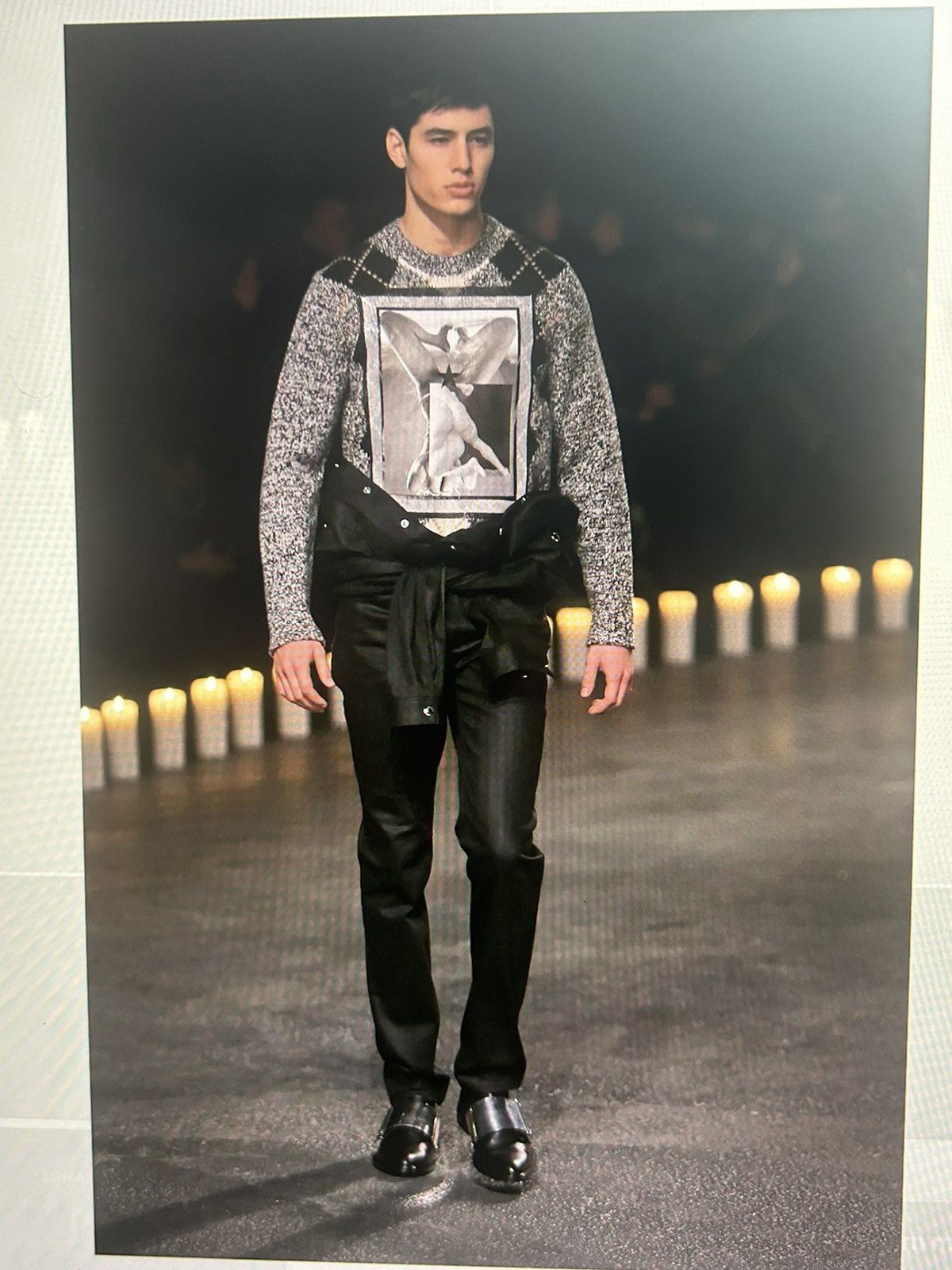 Givenchy FW13 Robert Mapplethorpe Print Knit Sweater Size US S / EU 44-46 / 1 - 10 Thumbnail