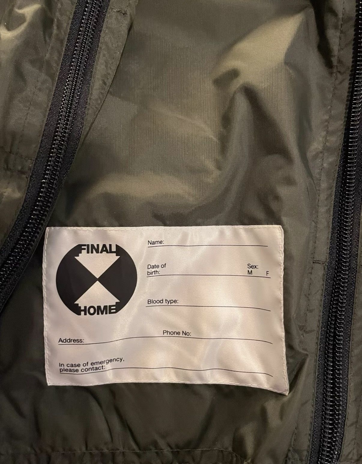 Final Home Final Home Survival Parka Multi-Zip K24 Size US M / EU 48-50 / 2 - 3 Thumbnail