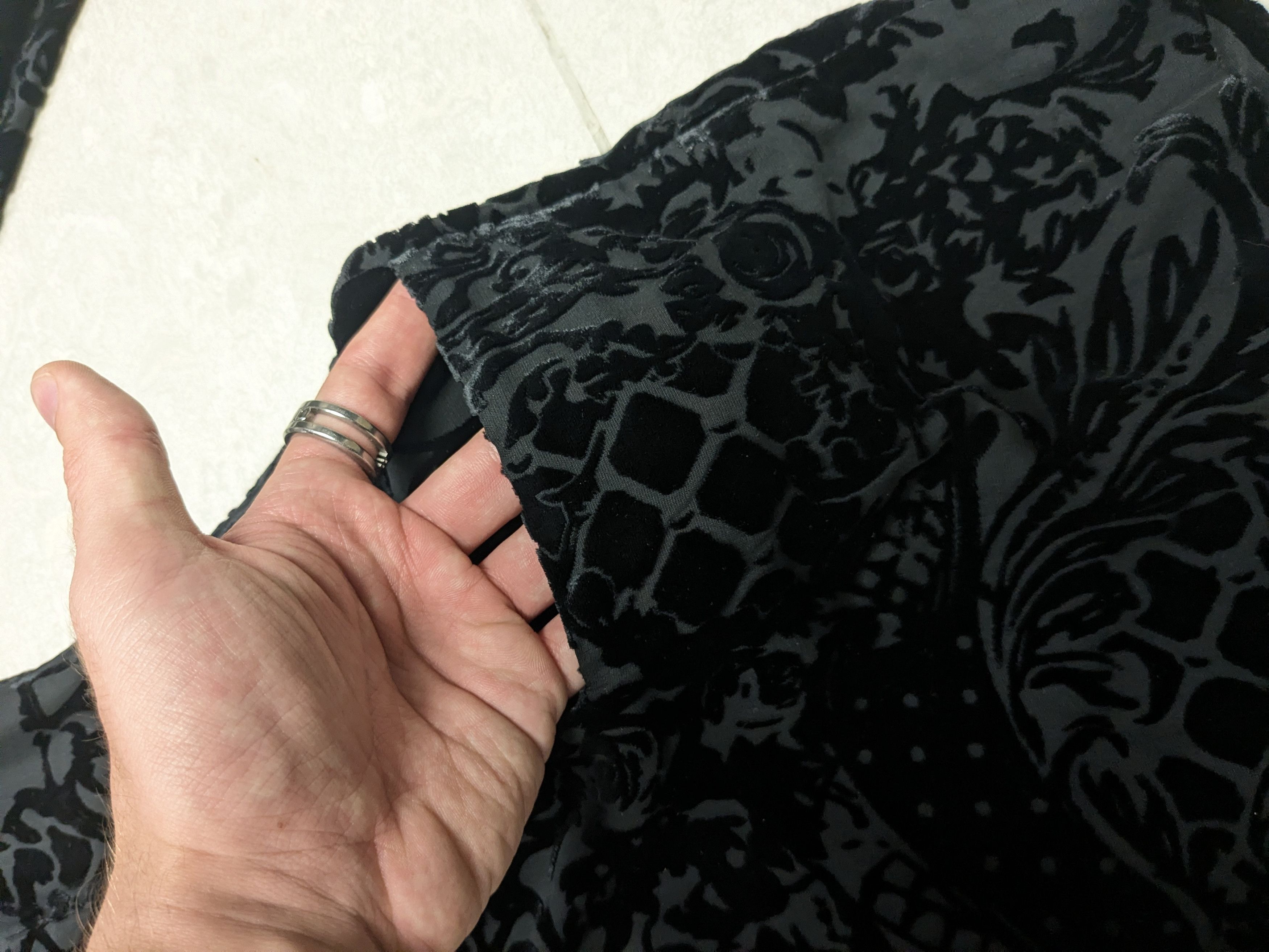 Balmain x H&m gothic dress