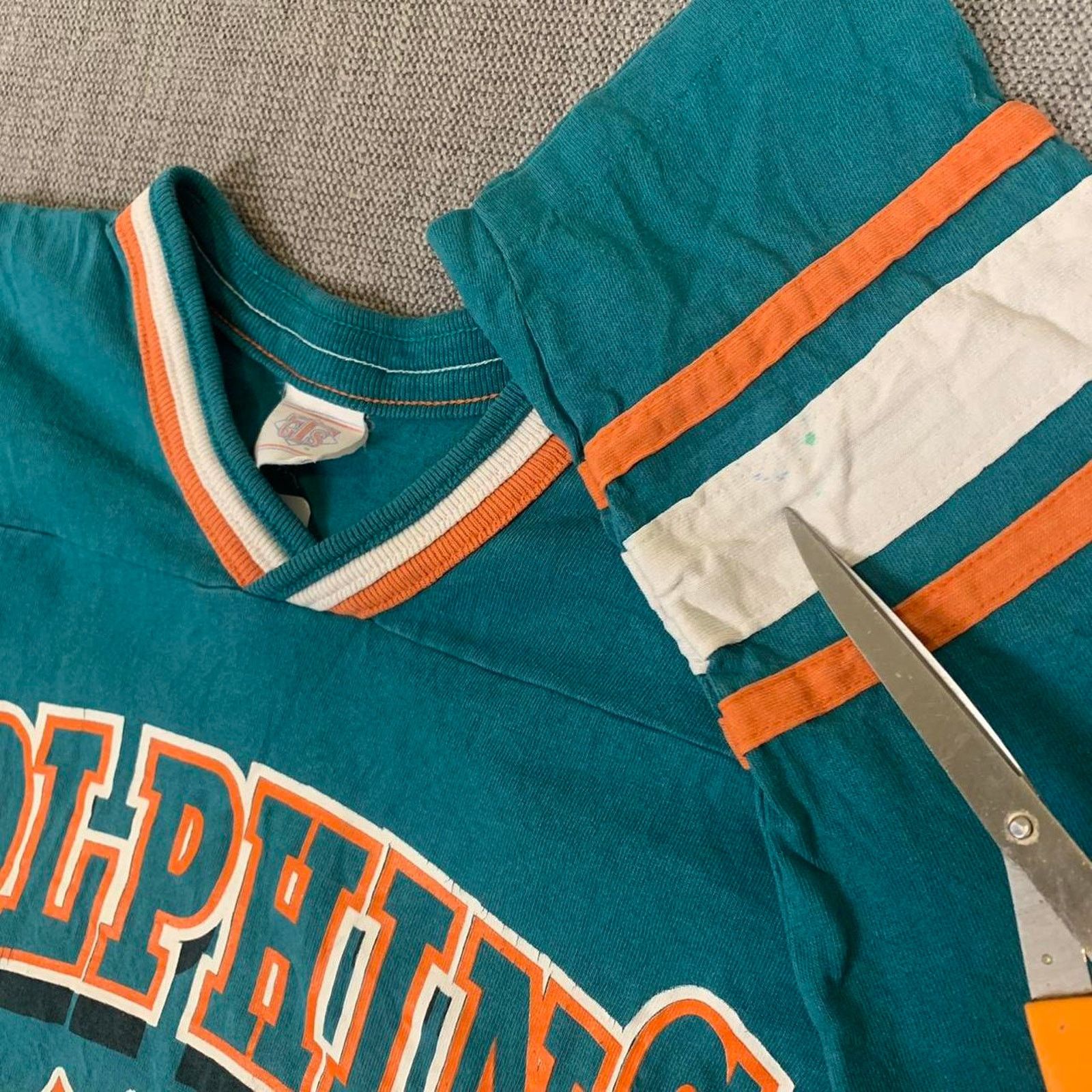 NFL Vintage 90s Miami Dolphins NFL jersey Size US XXS / EU 40 - 8 Thumbnail