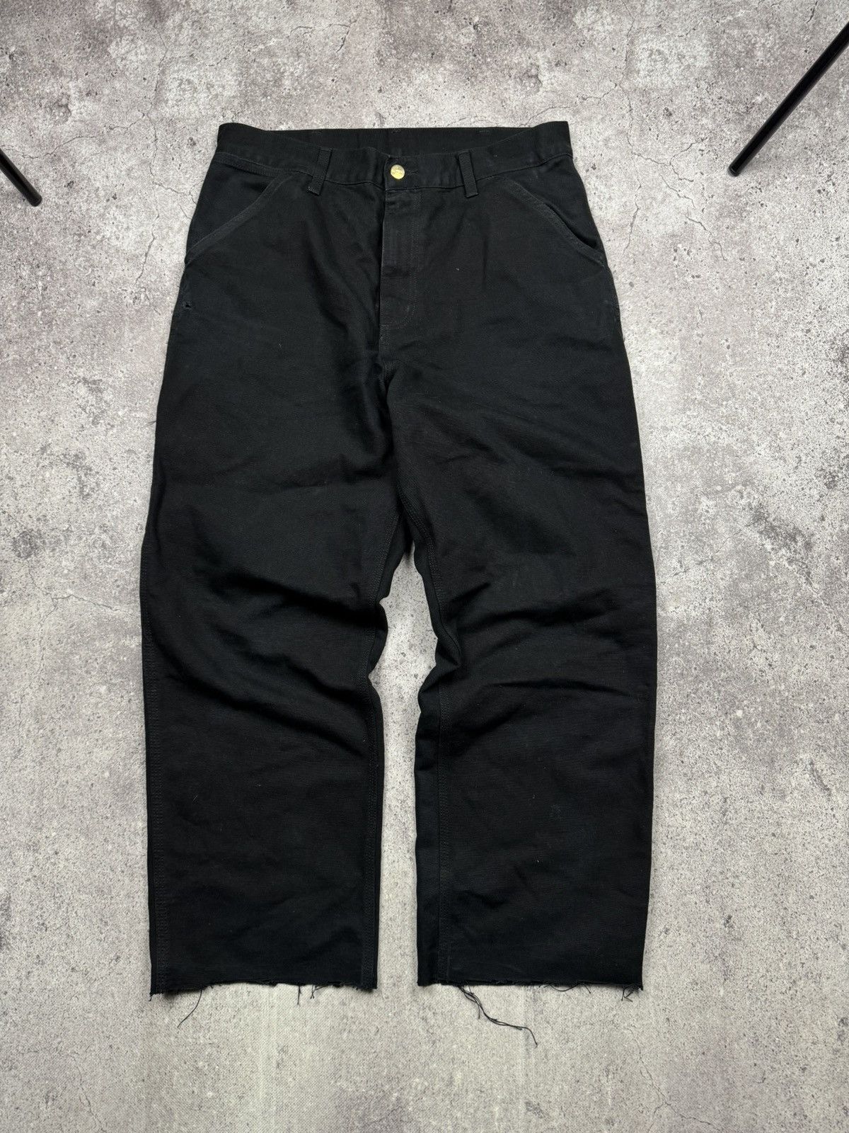 Carhartt Vintage Carhartt Single Knee Carpenter Distressed Pants Y2K Size US 32 / EU 48 - 4 Thumbnail