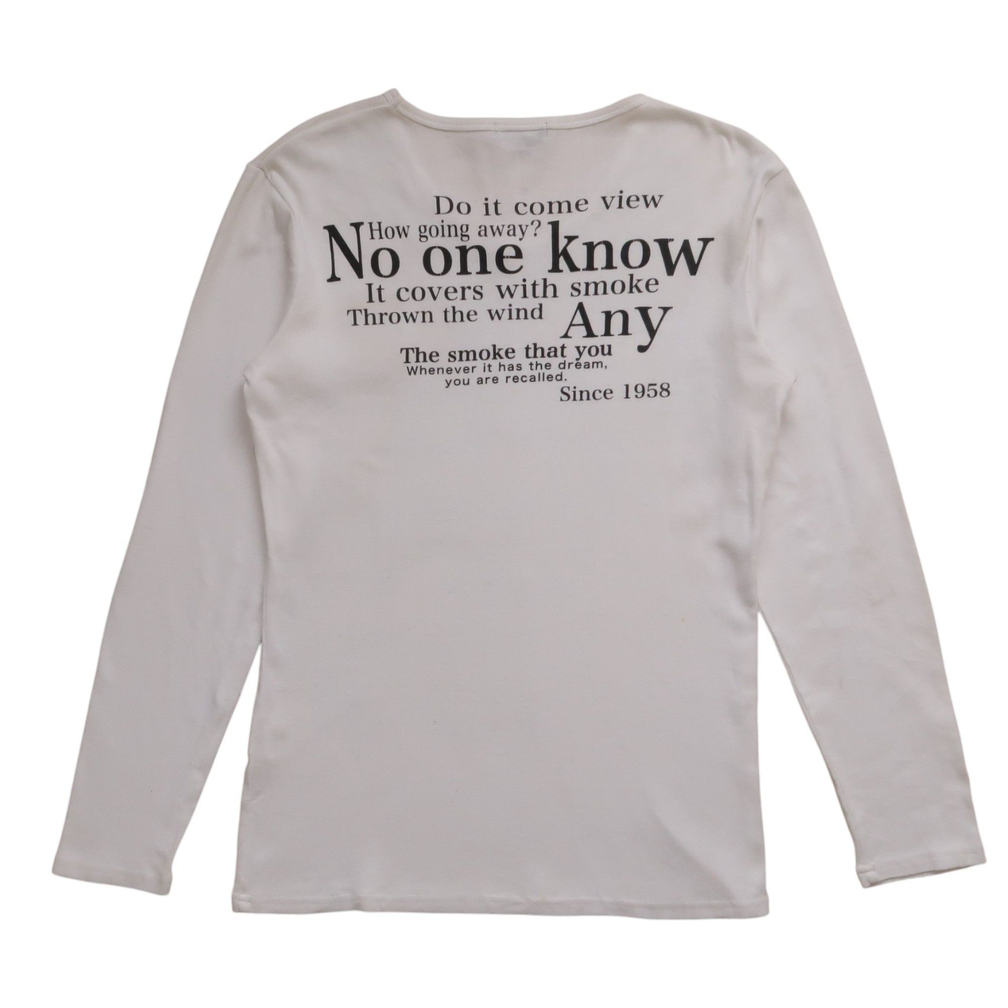 Japanese Brand 1990s Vkei Style Poem Punk Smoke Y2K Size US M / EU 48-50 / 2 - 2 Thumbnail