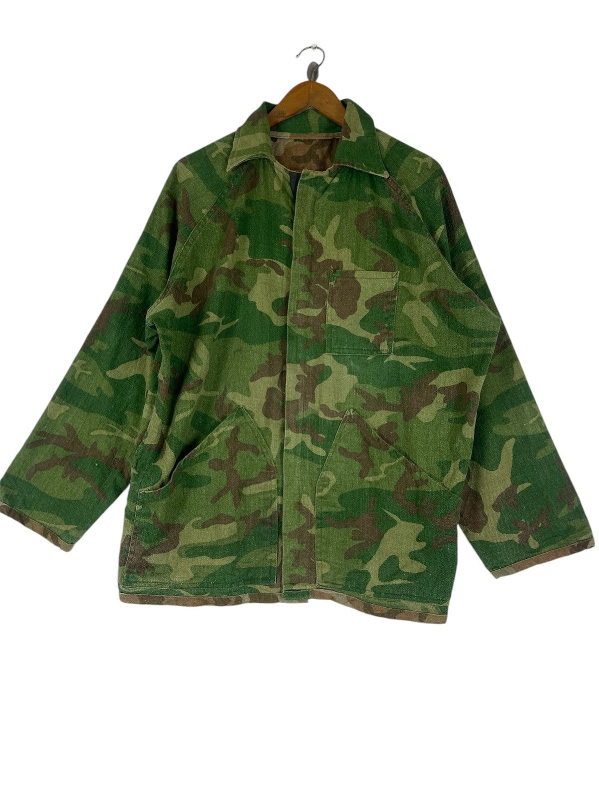 Vintage U.S ARMY REVERSIBLE MILITARY JACKET Size US XL / EU 56 / 4 - 1 Thumbnail