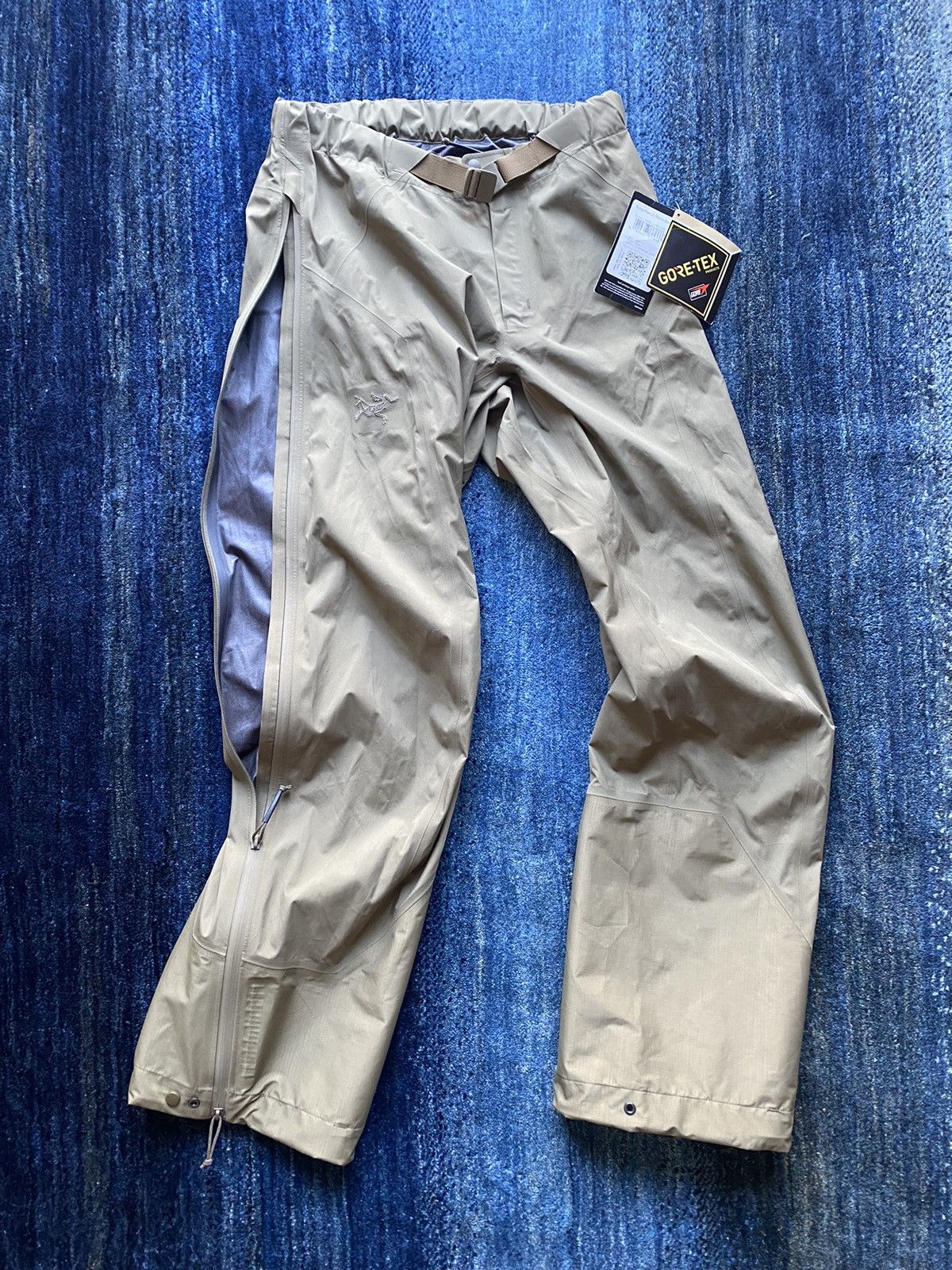 image of Arcteryx Leaf Alpha Lt Pant in Khaki, Men's (Size 41)