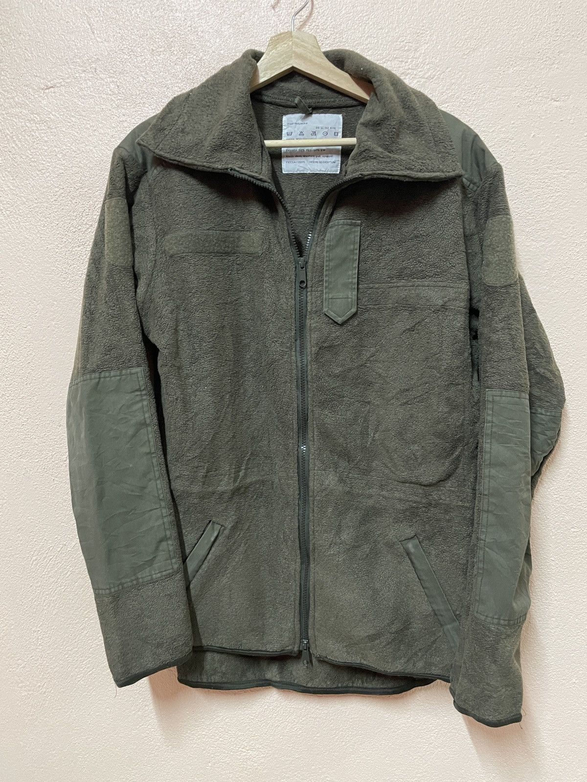 Vintage FESCA 05 HEERESEIGENTUM THERMO JACKE FLEECE JACKET #8040-198 Size US M / EU 48-50 / 2 - 3 Thumbnail