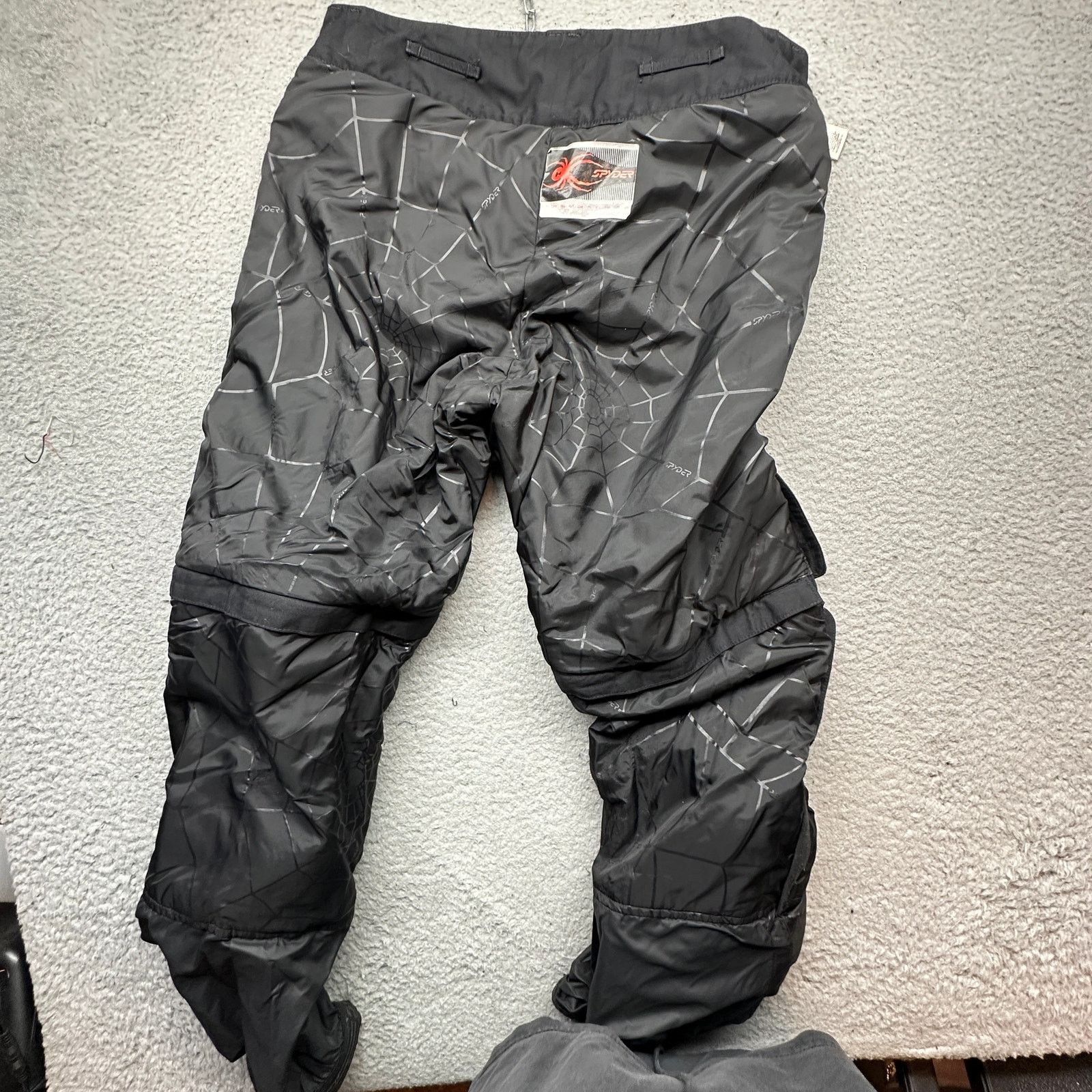 Spyder Spyder Convertible Snowboard Ski Snow Pants Mens Small Black Size US 34 / EU 50 - 11 Thumbnail