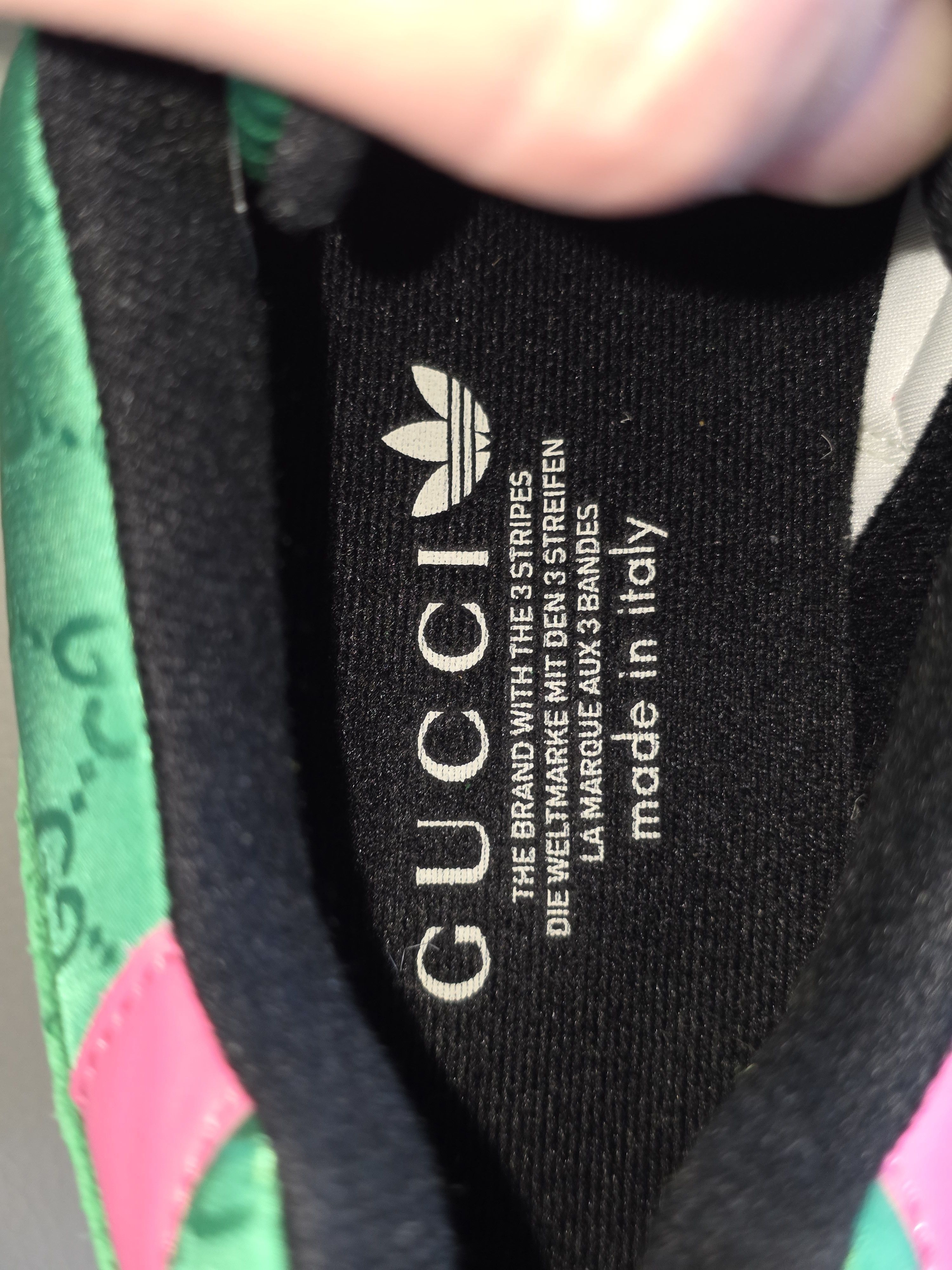 Adidas × Gucci ZX 8000 GG MONOGRAM Size US 11.5 / EU 44-45 - 12 Thumbnail