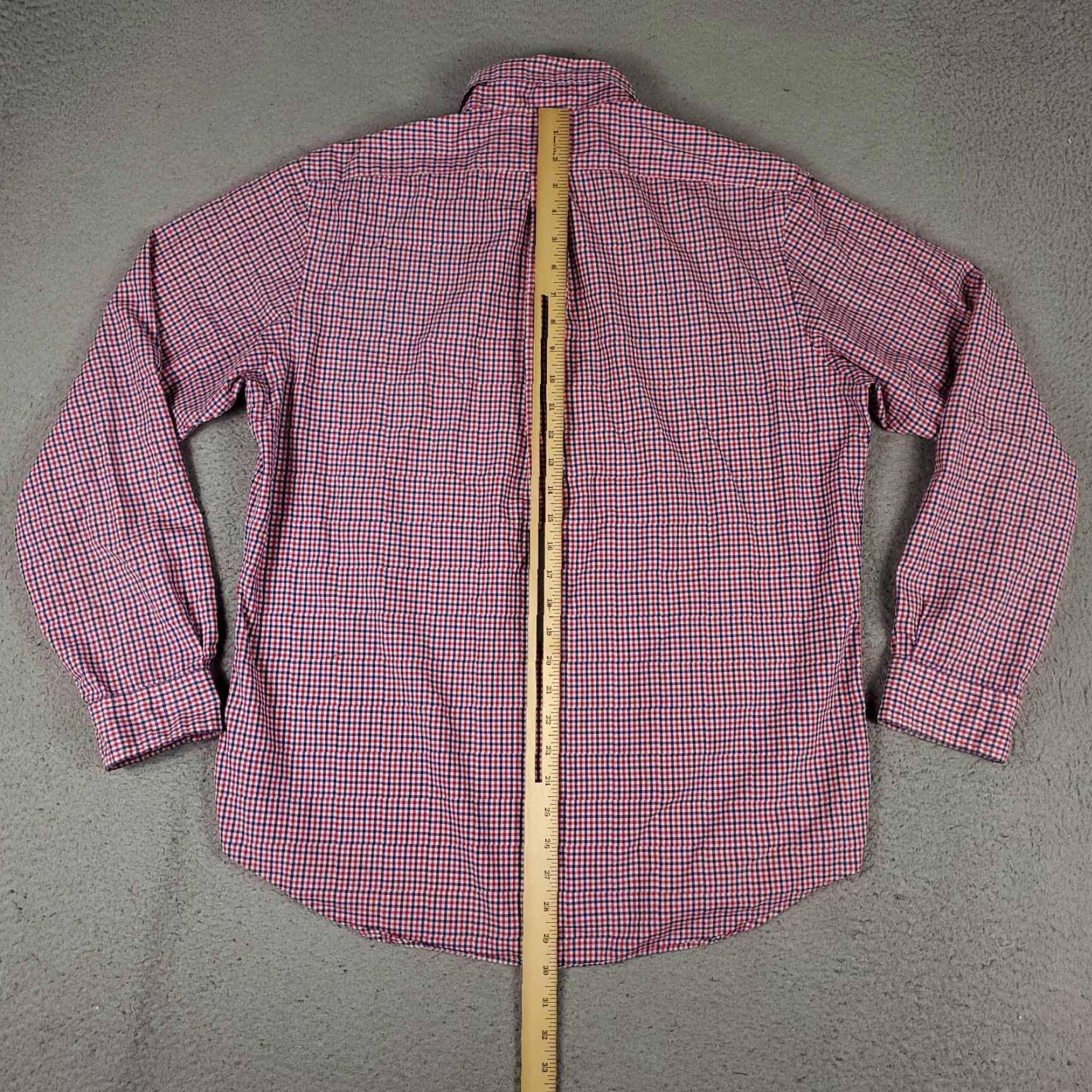 Ralph Lauren Ralph Lauren Casual Button-Up Shirt Mens Large Red Blue Check Long Sleeve Classic Preppy Size US L / EU 52-54 / 3 - 4 Thumbnail