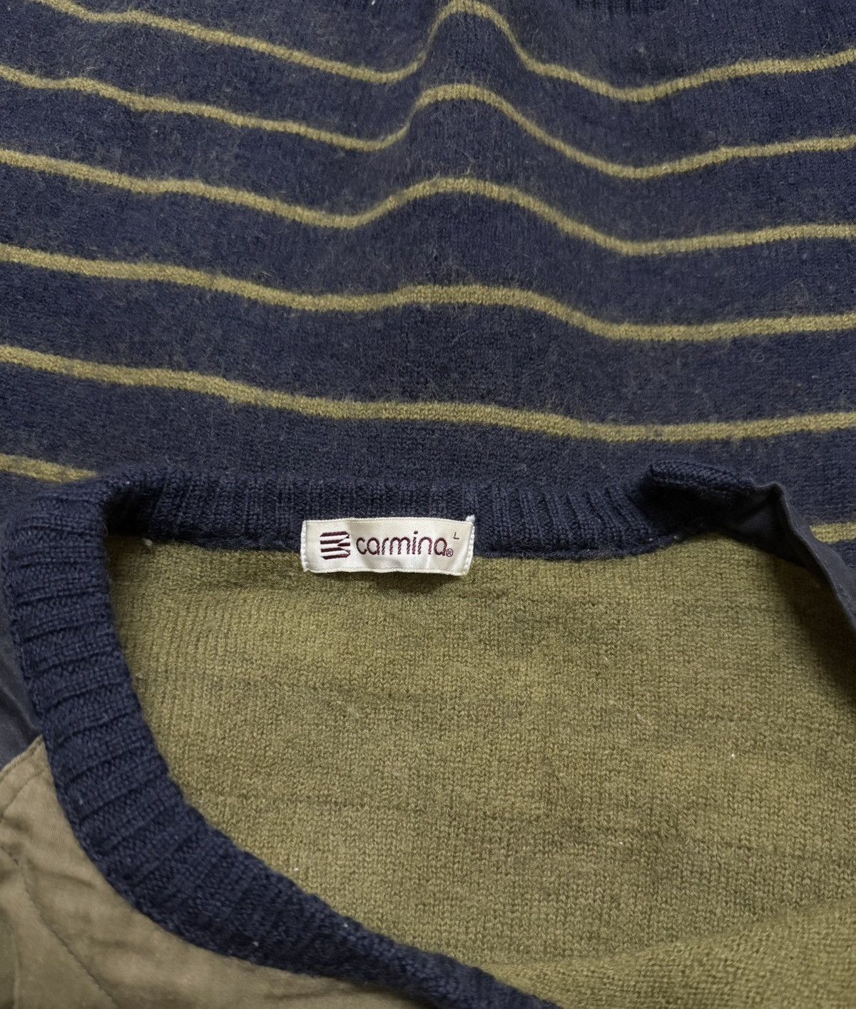 Carmina × Japanese Brand × Vintage Vintage Carmina Sweatshirt Size US L / EU 52-54 / 3 - 5 Thumbnail