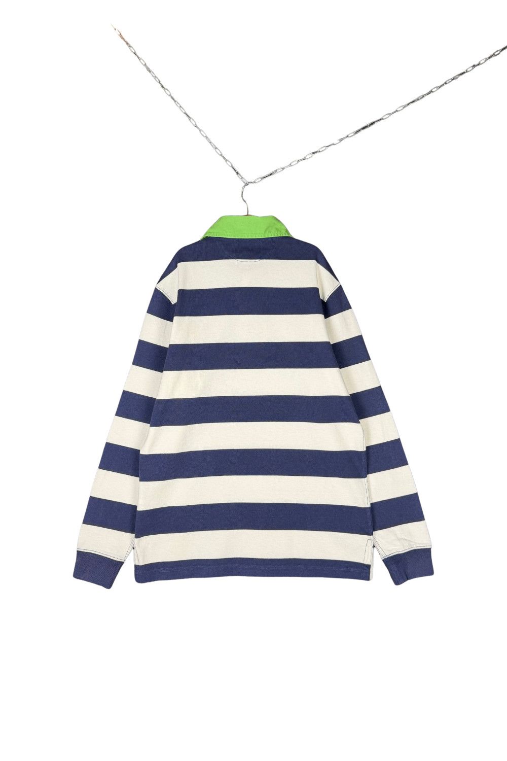 Polo Ralph Lauren Ivy Rugby Jersey Green Collar image 2
