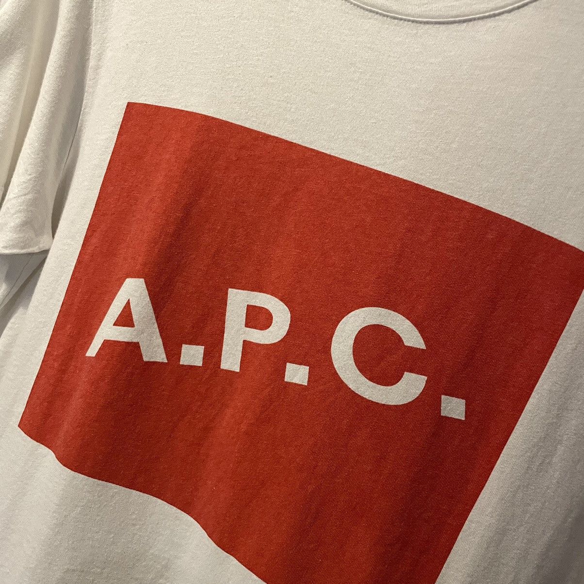 A.P.C. APC Box Logo Tee Size US S / EU 44-46 / 1 - 3 Thumbnail