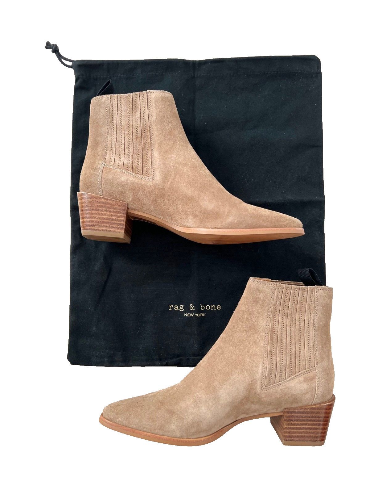 Rag & Bone Rag & Bone New York Rover Suede Chelsea Ankle Boots ( 9.5 ) Size US 9.5 / IT 39.5 - 1 Thumbnail