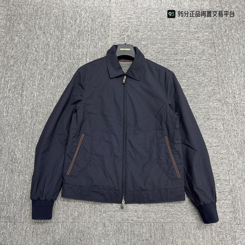 Ermenegildo Zegna Zegna FW22 Solid Collar Zip Long. Size US S / EU 44-46 / 1 - 1 Thumbnail