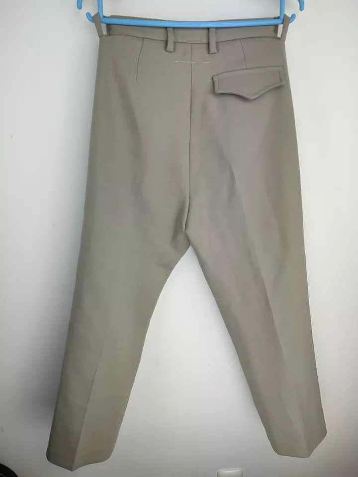 Maison Margiela MM6 MAISON MARGIELA s52ka0204 Formal Trouser Taupe Pants Size 26" / US 2 / IT 38 - 15 Thumbnail