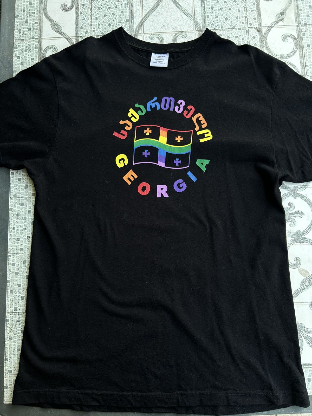 Vetements georgia tee