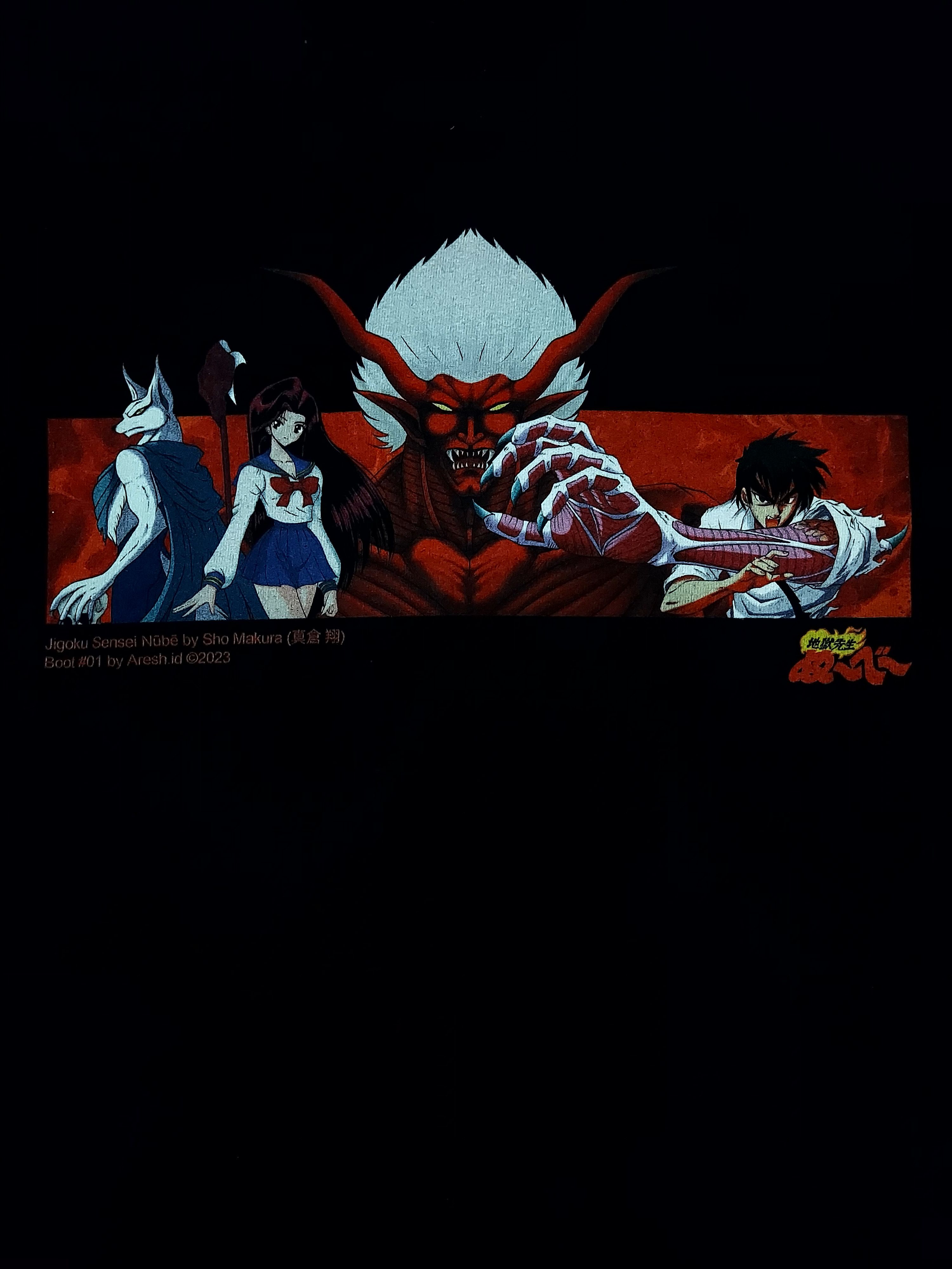 Anime × Japanese Brand 💥Jigoku Sensei Nube T Shirt Size US XL / EU 56 / 4 - 1 Thumbnail