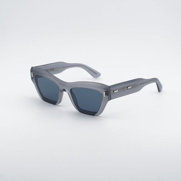 Calvin Klein Calvin Klein CK24531S 412 Sunglasses Azure Cat Eye Frame Size ONE SIZE - 1 Thumbnail