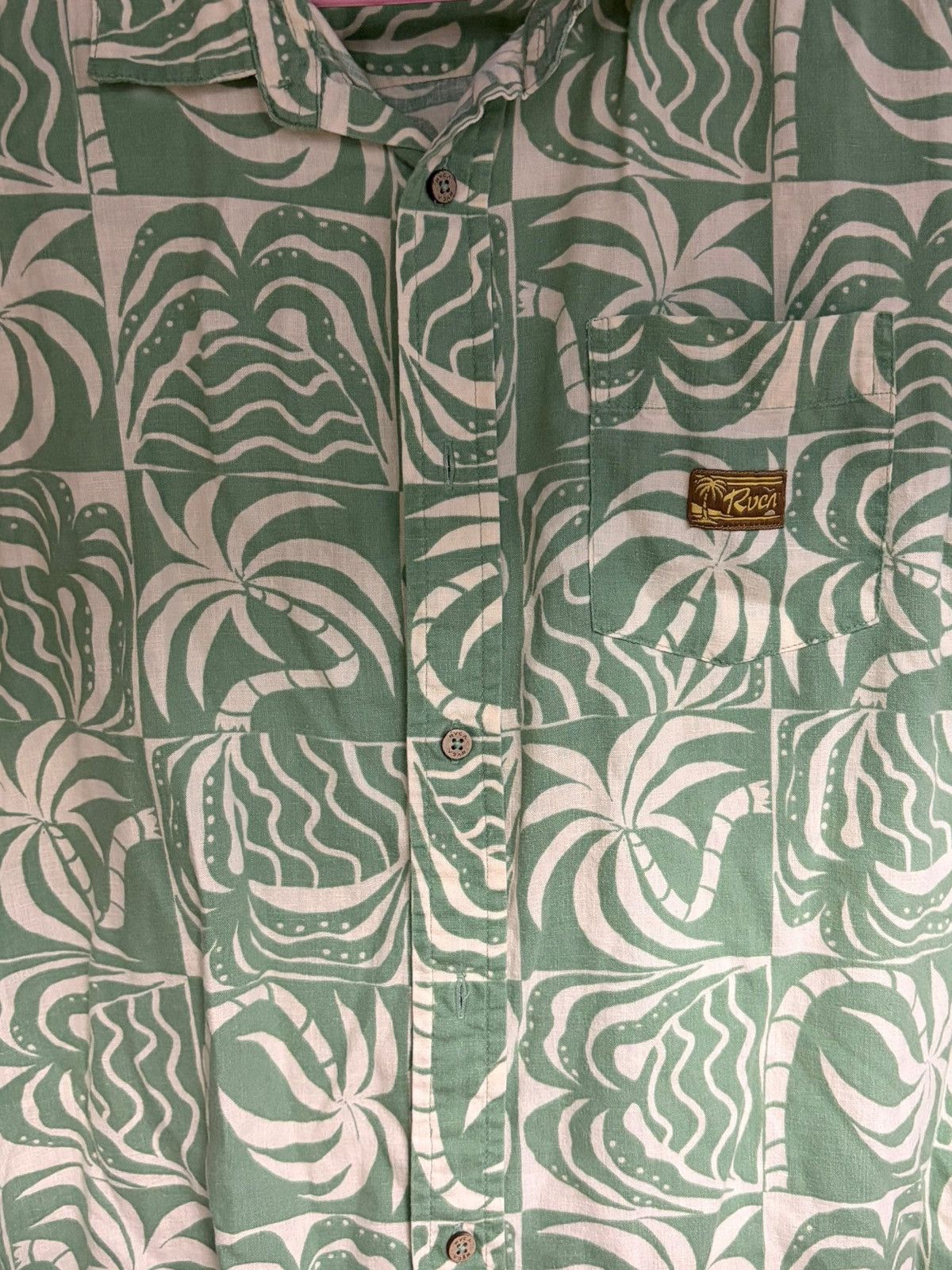 RVCA RVCA mens Large Aloha shirt Size US L / EU 52-54 / 3 - 3 Thumbnail