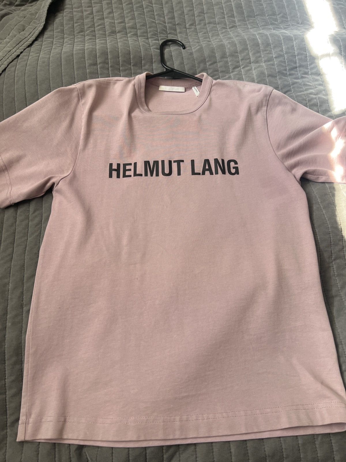 Helmut Lang Helmut Lang Logo Tshirt Size US M / EU 48-50 / 2 - 1 Thumbnail