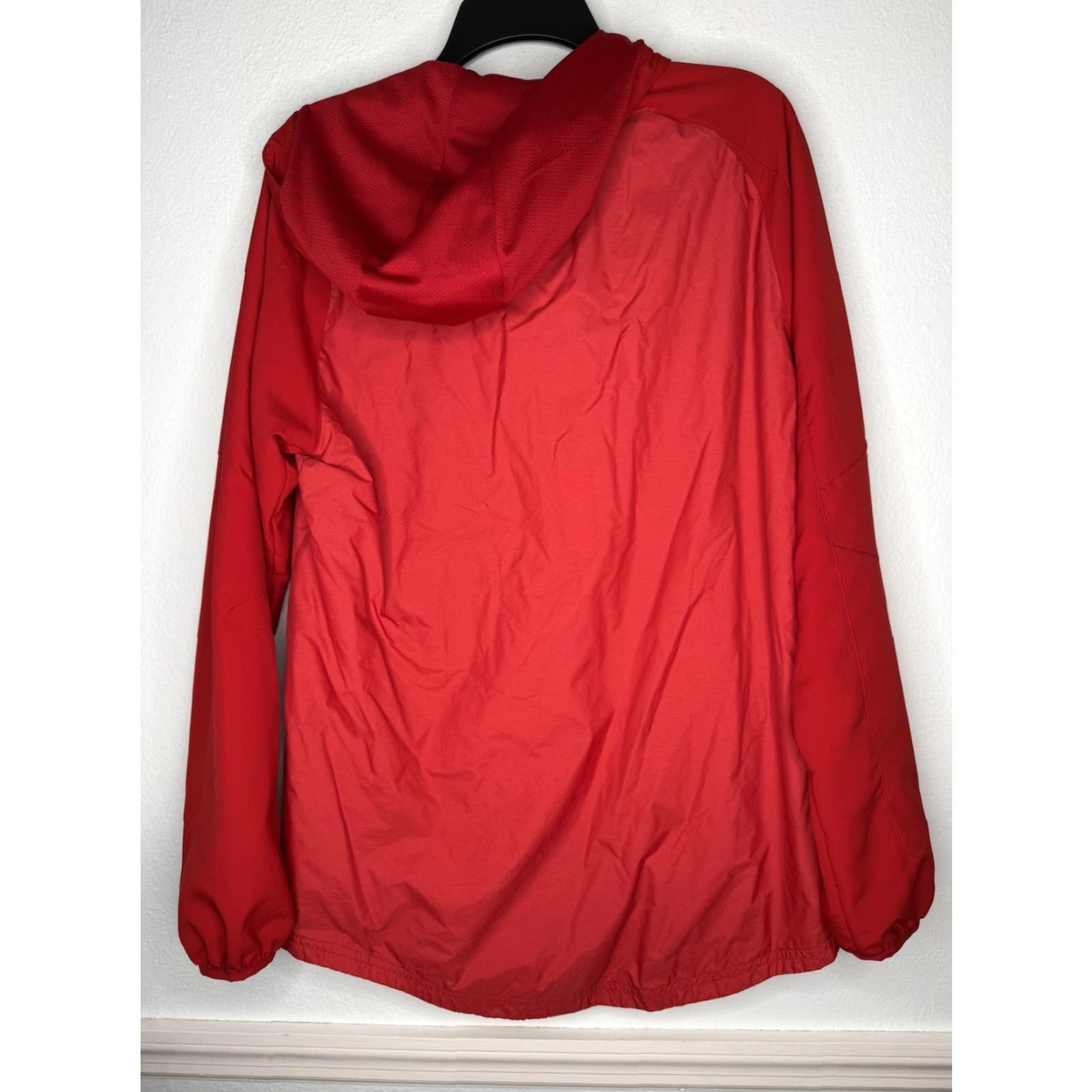 Adidas Adidas Full Zip Jacket Mens Small Red Hooded Athletic Lined Size US S / EU 44-46 / 1 - 2 Thumbnail
