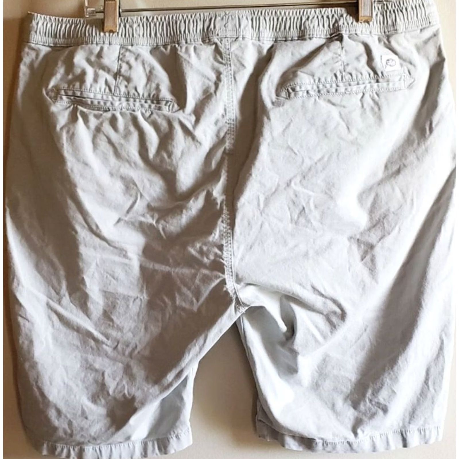 Vintage Free Planet Organic Cotton Casual Men's Stretch Waist Shorts XL 37-40 Light Green Size US 36 / EU 52 - 6 Thumbnail