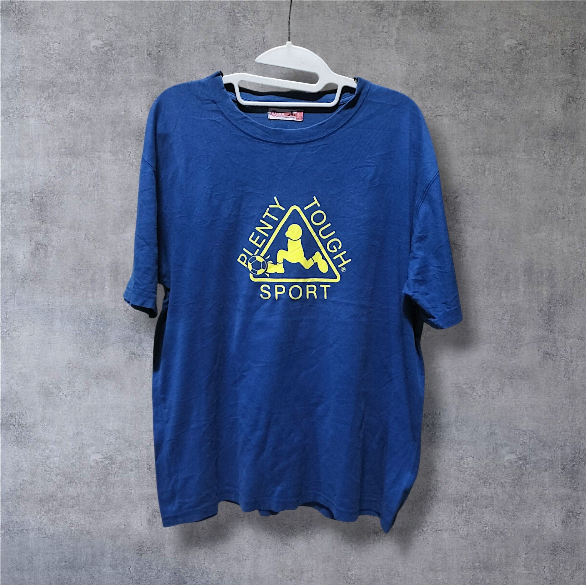 Vintage Vintage 90s Plenty Tough Sports tshirts streetwear Size US L / EU 52-54 / 3 - 1 Thumbnail