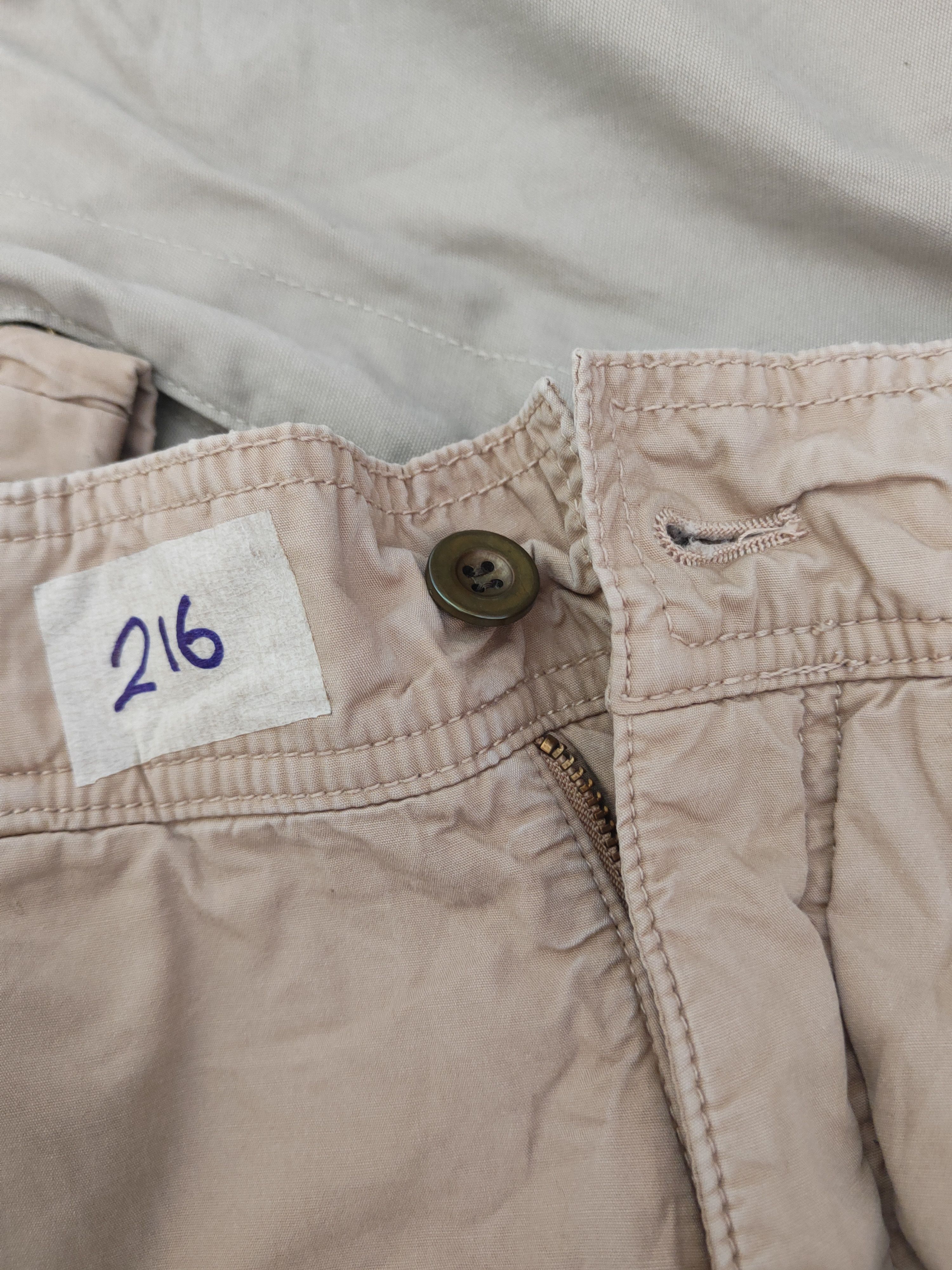 Japanese Brand DLL Kurasufuku Peach Multipocket Cargo Pants #216 Size 27" / US 4 / IT 40 - 15 Thumbnail