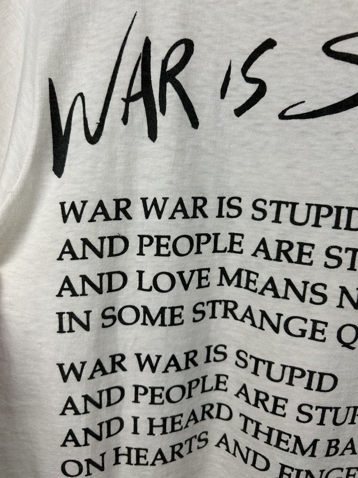 Band Tees Vintage 90s Culture Club War Is Stupid Tour T shirt Size US S / EU 44-46 / 1 - 21 Thumbnail