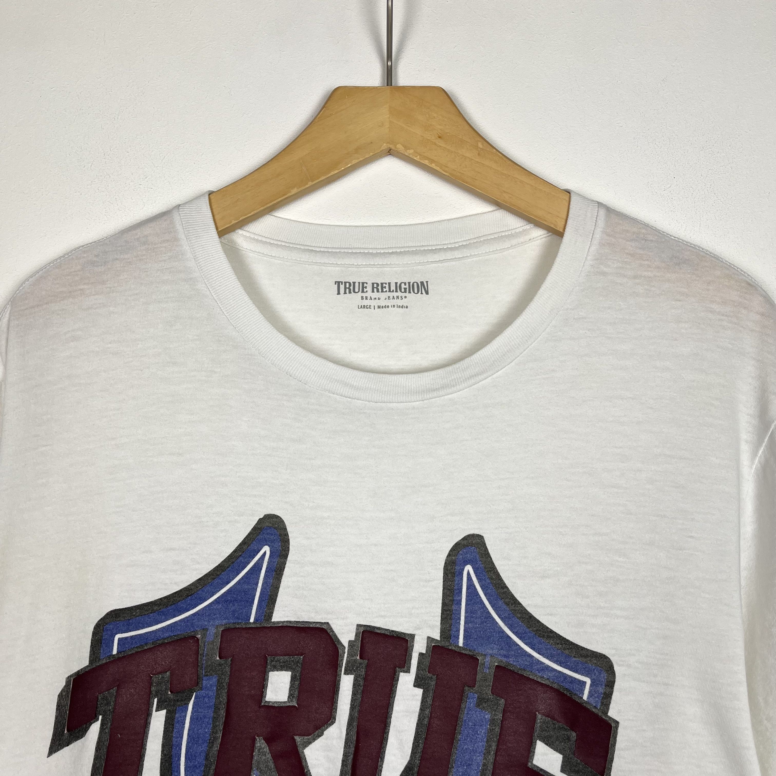True Religion VTG True Religion Big Logo Y2K Japanese T Shirt 00’s Size US L / EU 52-54 / 3 - 6 Thumbnail