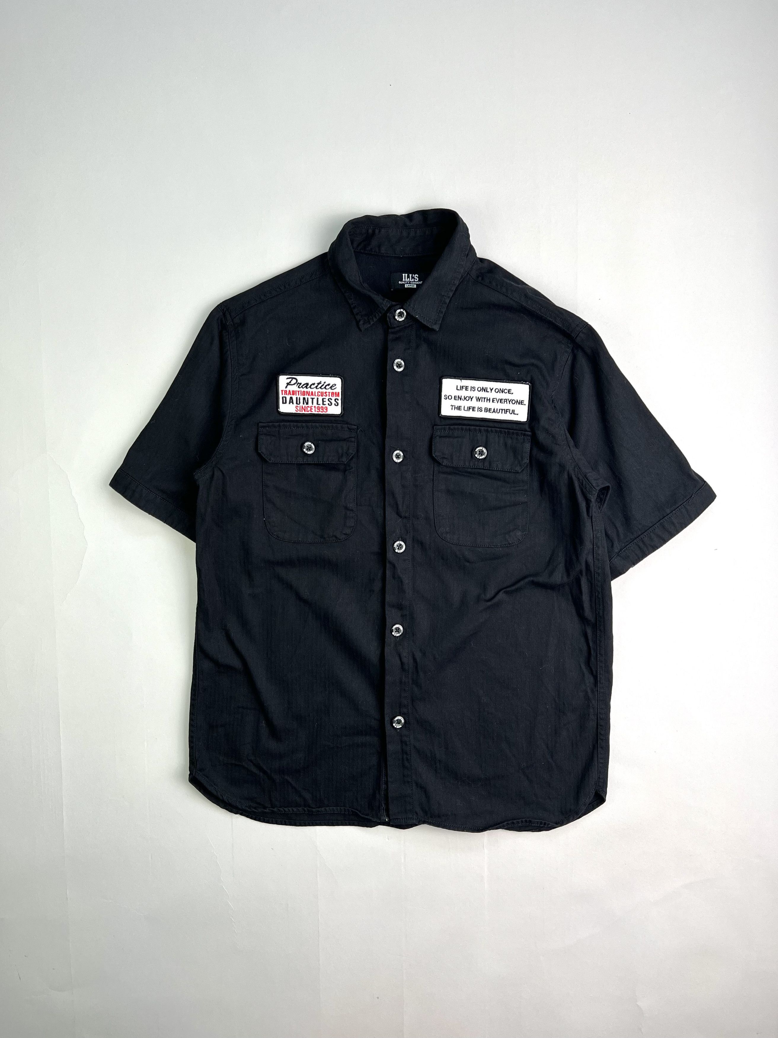 Other Vintage Work Shirt Hbt Black Large Size US L / EU 52-54 / 3 - 1 Thumbnail