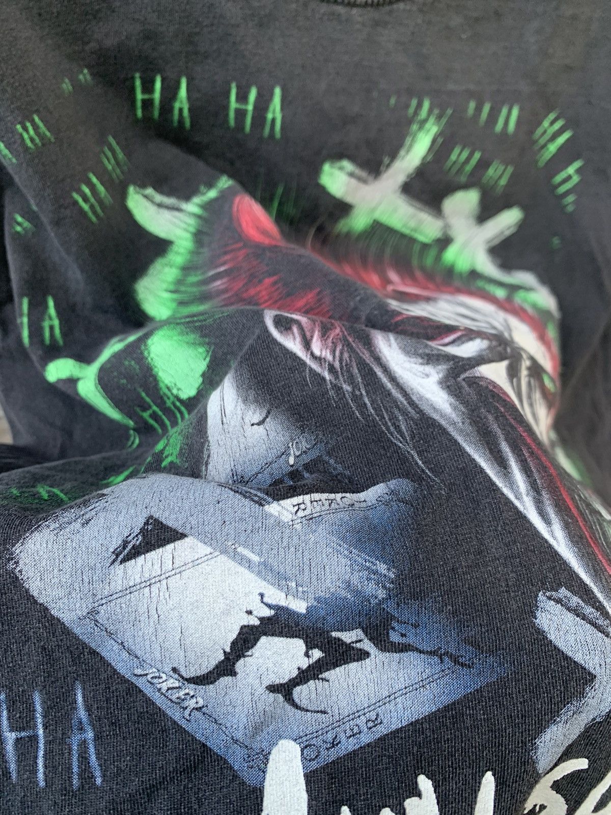 Vintage Vintage Joker Why So Serious Horror Dead Face Graphic Shirt Size US L / EU 52-54 / 3 - 6 Thumbnail