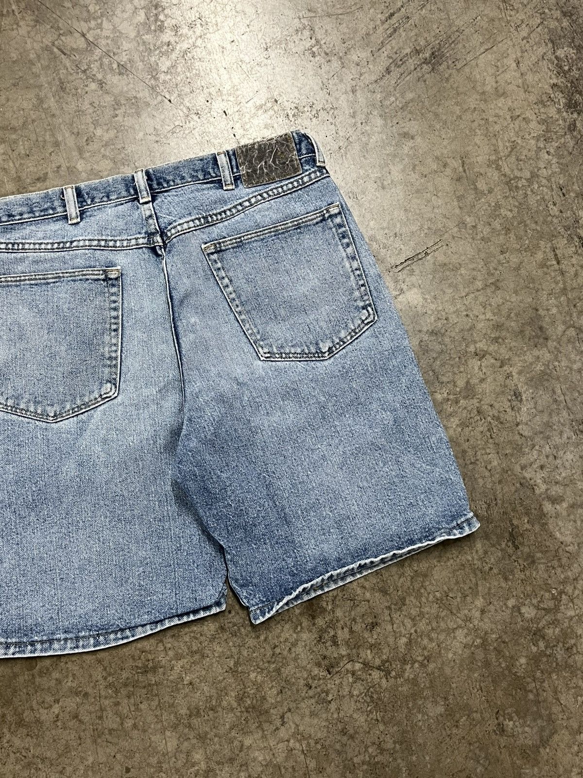 Vintage Jorts vintage baggy fit denim wash streetwear hype rare Size US 34 / EU 50 - 3 Thumbnail