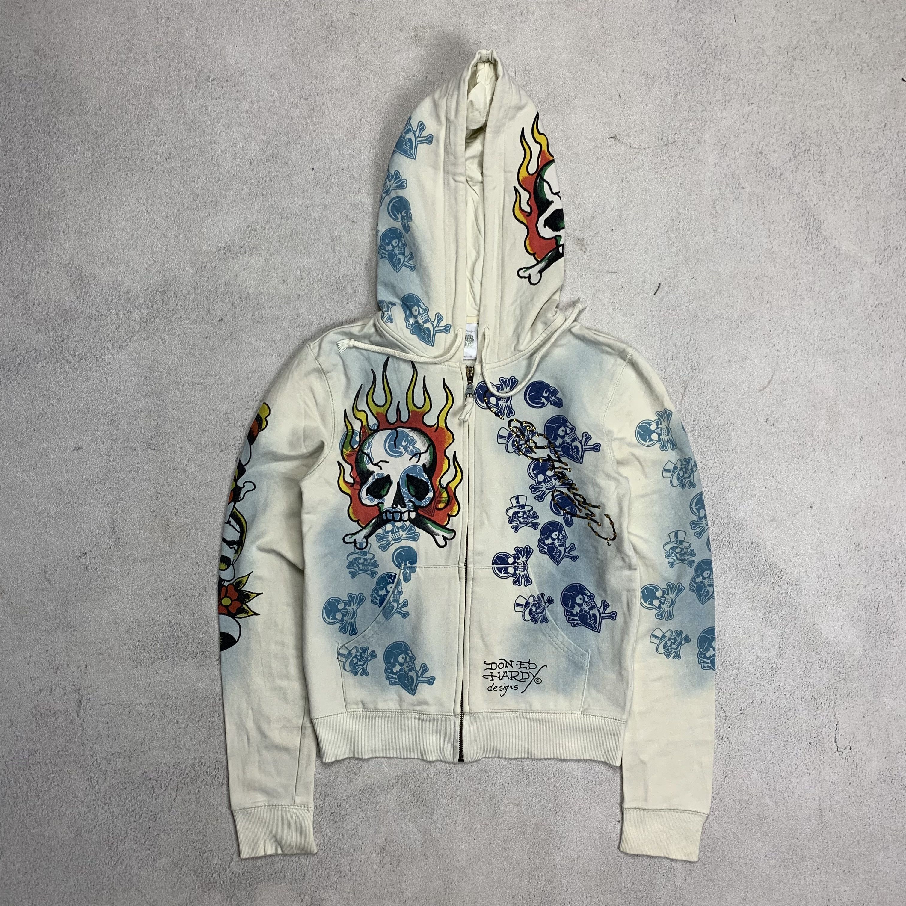 Christian Audigier × Ed Hardy × Vintage Vintage Ed Hardy Zip 
