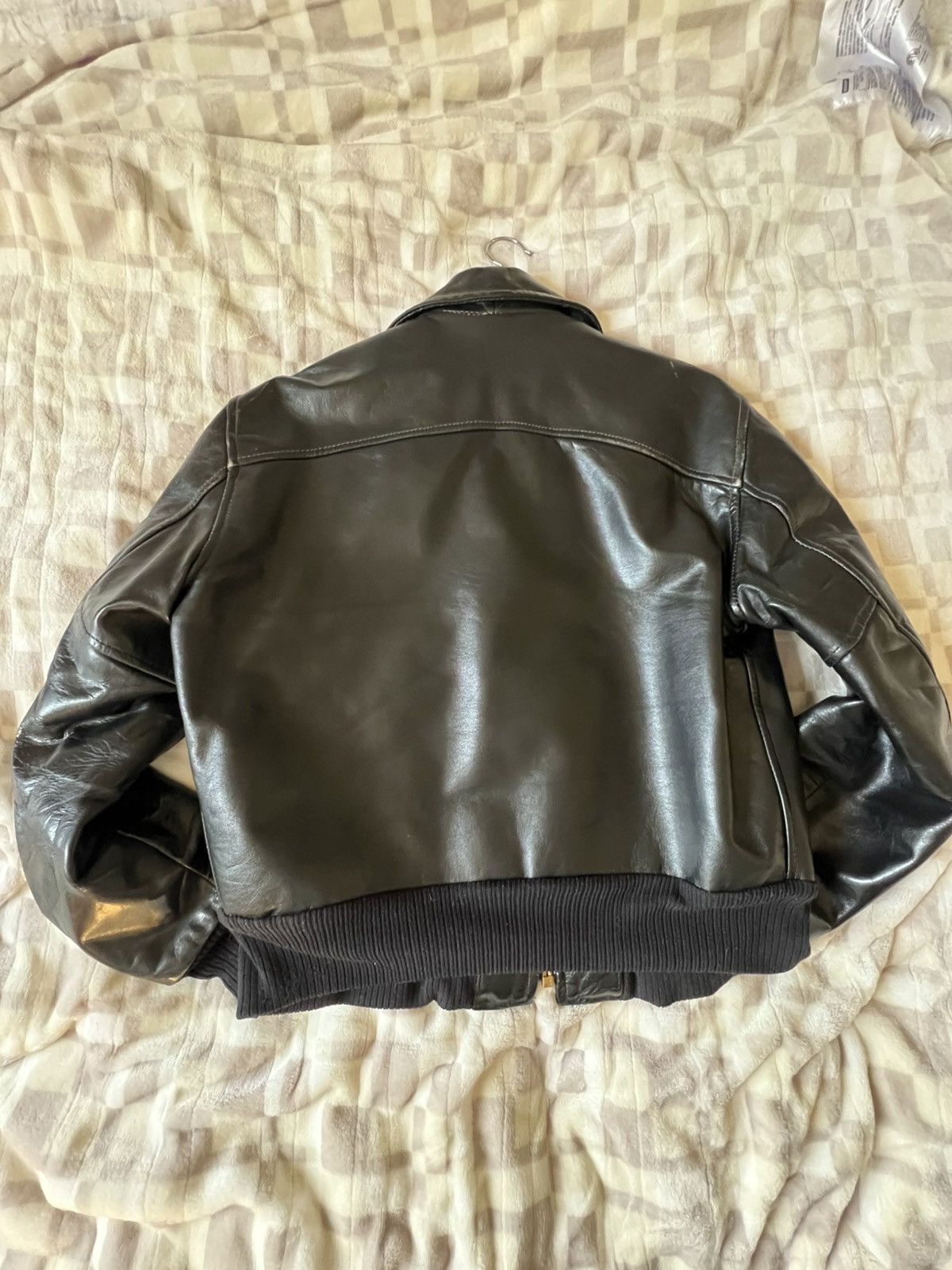 Other Cal leather horsehide jacket Size US L / EU 52-54 / 3 - 2 Thumbnail